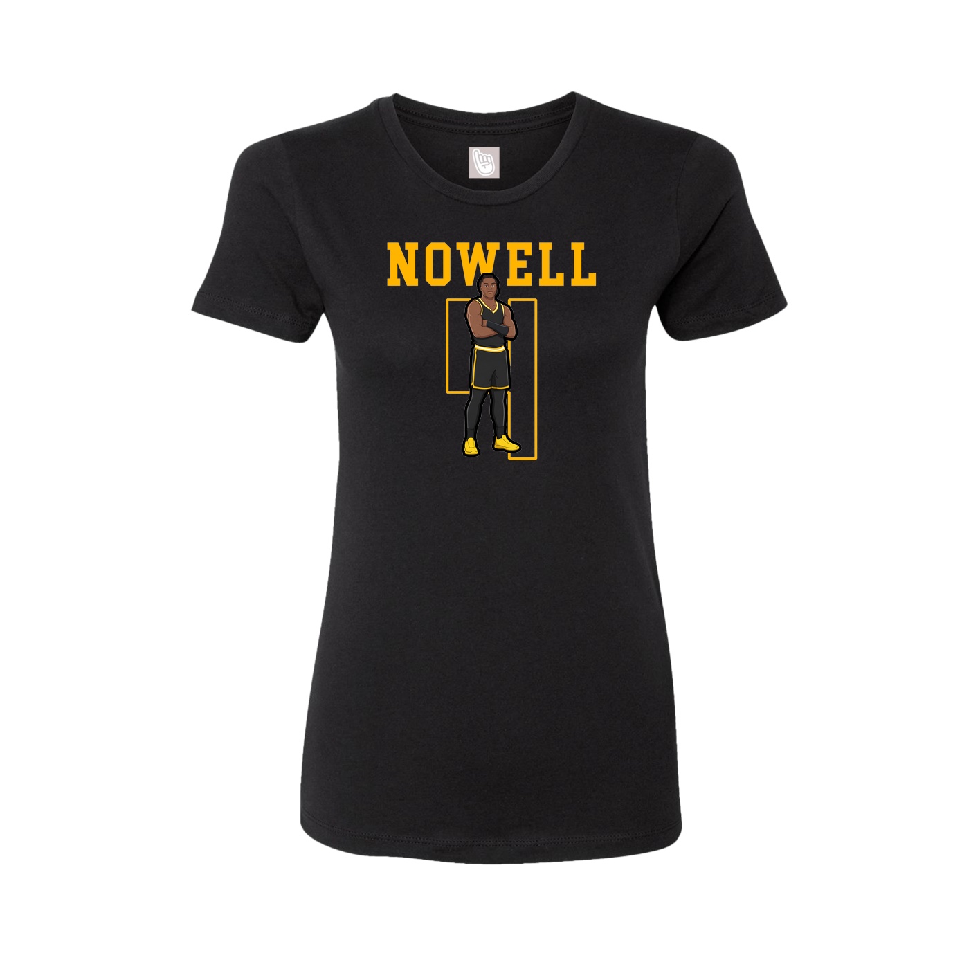 Fitted Women's Tee — Shirsey in Black
