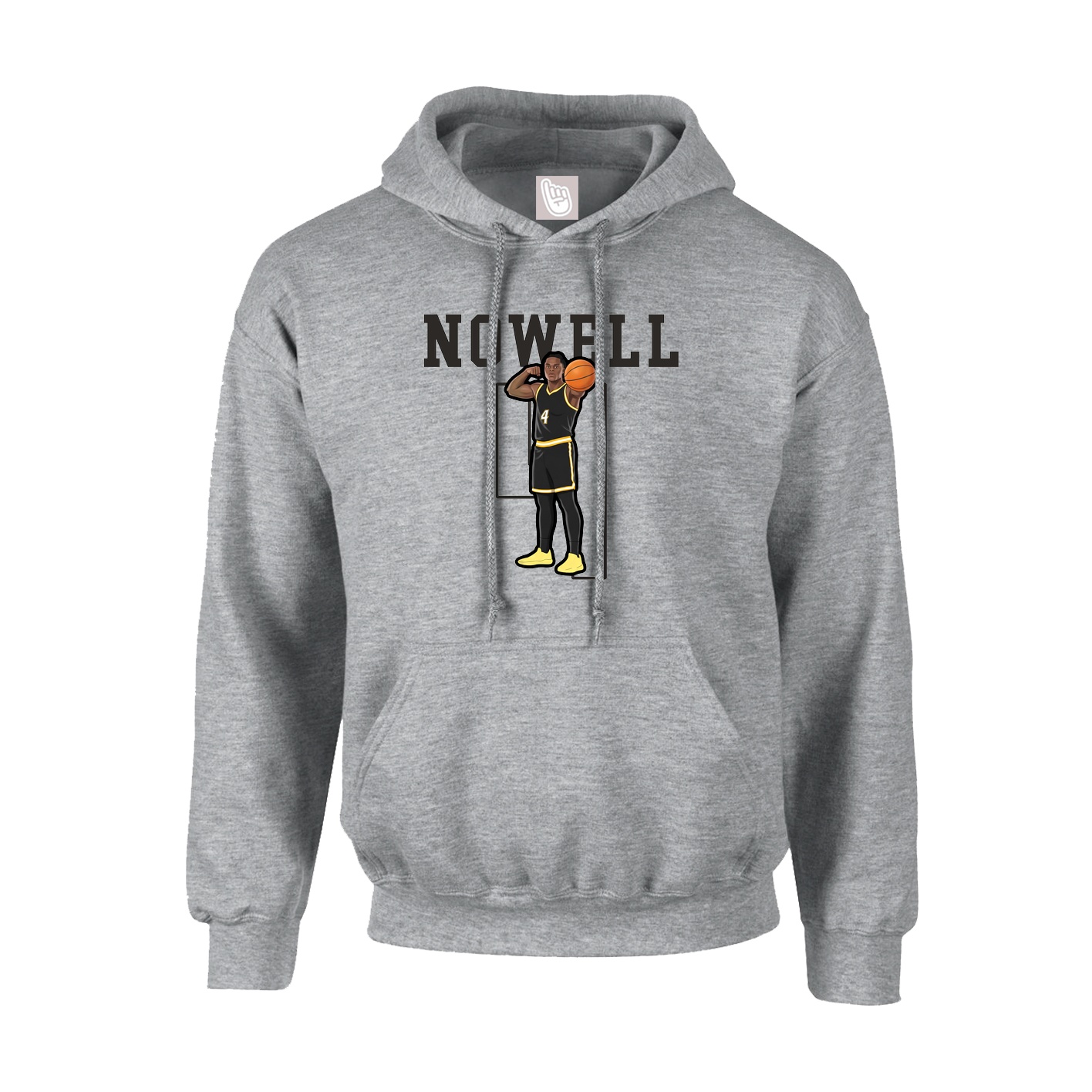 Hoodie — Shirsey in Grey