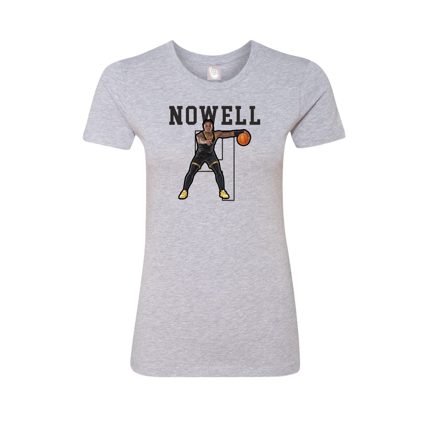 Fitted Women's Tee — Shirsey in Grey