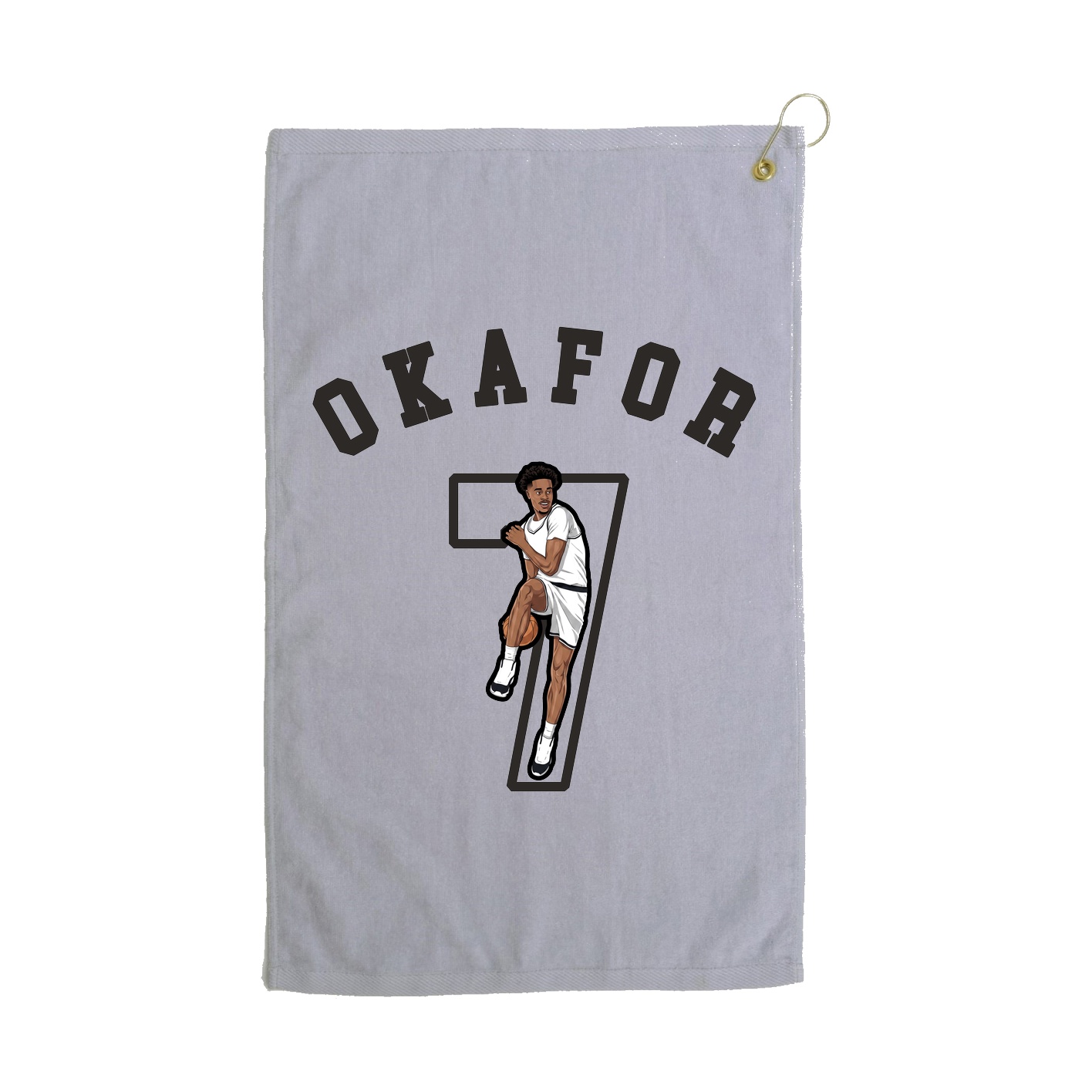 Golf Towel — Shirsey Arch in Grey