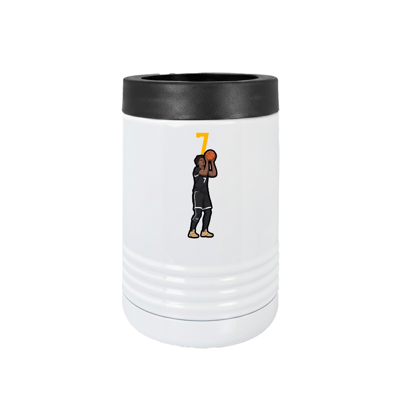 Beverage Holder — Number Top in White