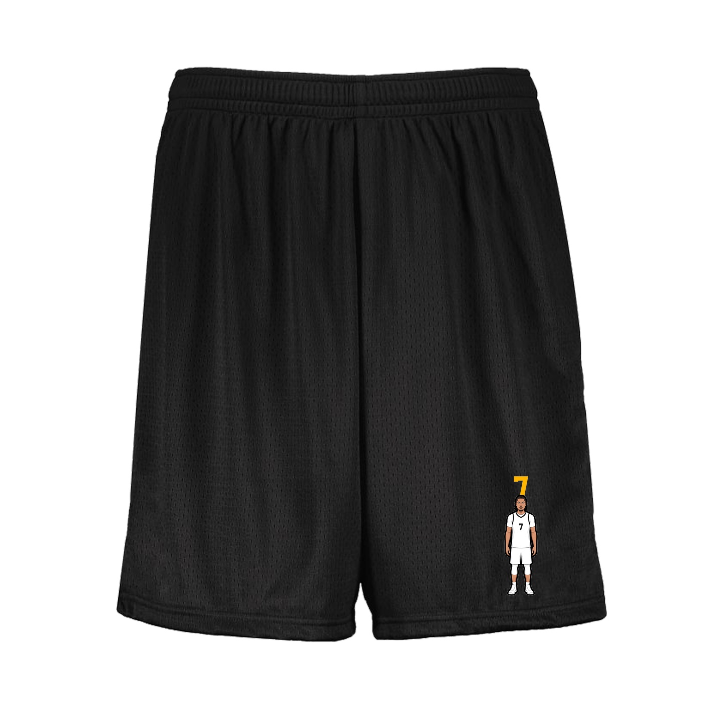 Shorts — Number Top in Black
