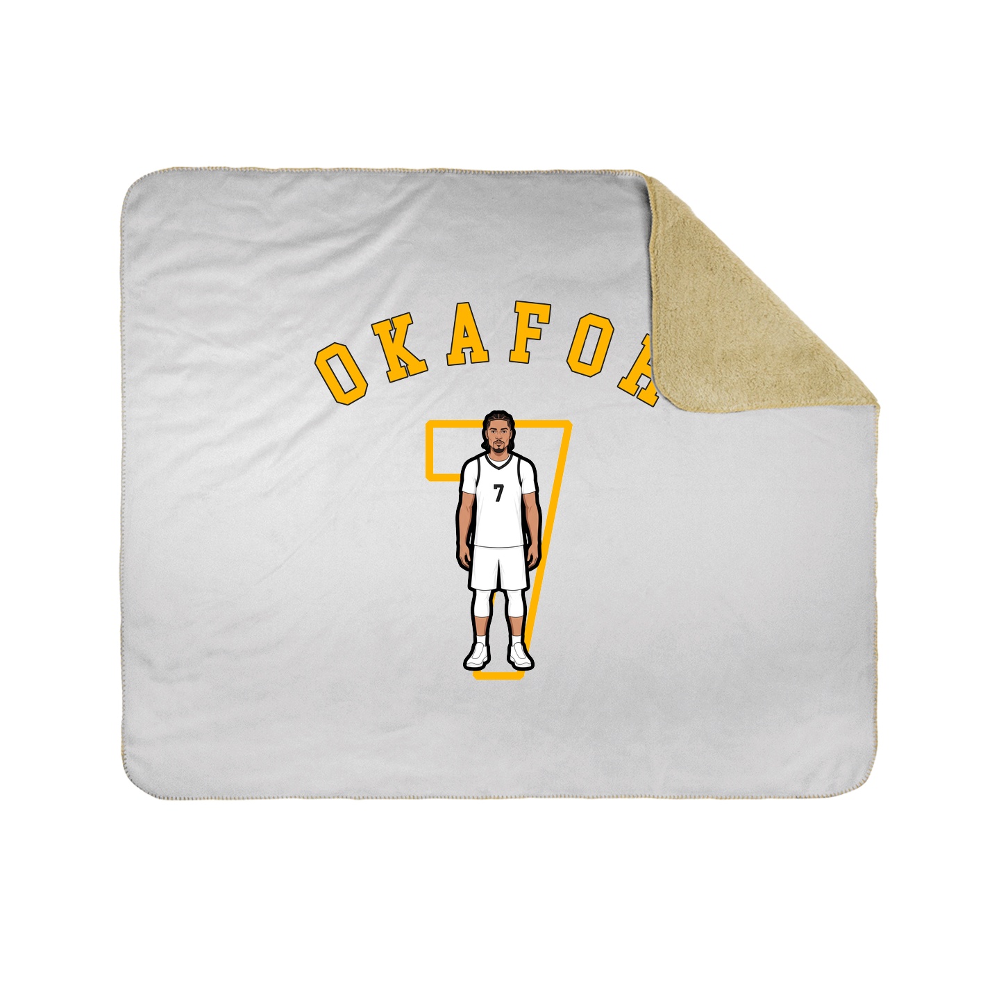 Throw Blanket — Shirsey Arch in White