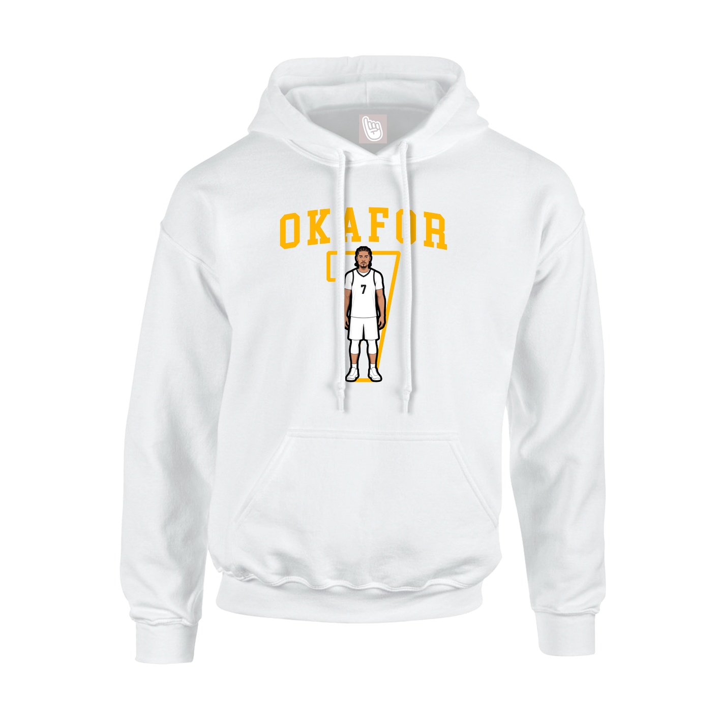 Hoodie — Shirsey in White
