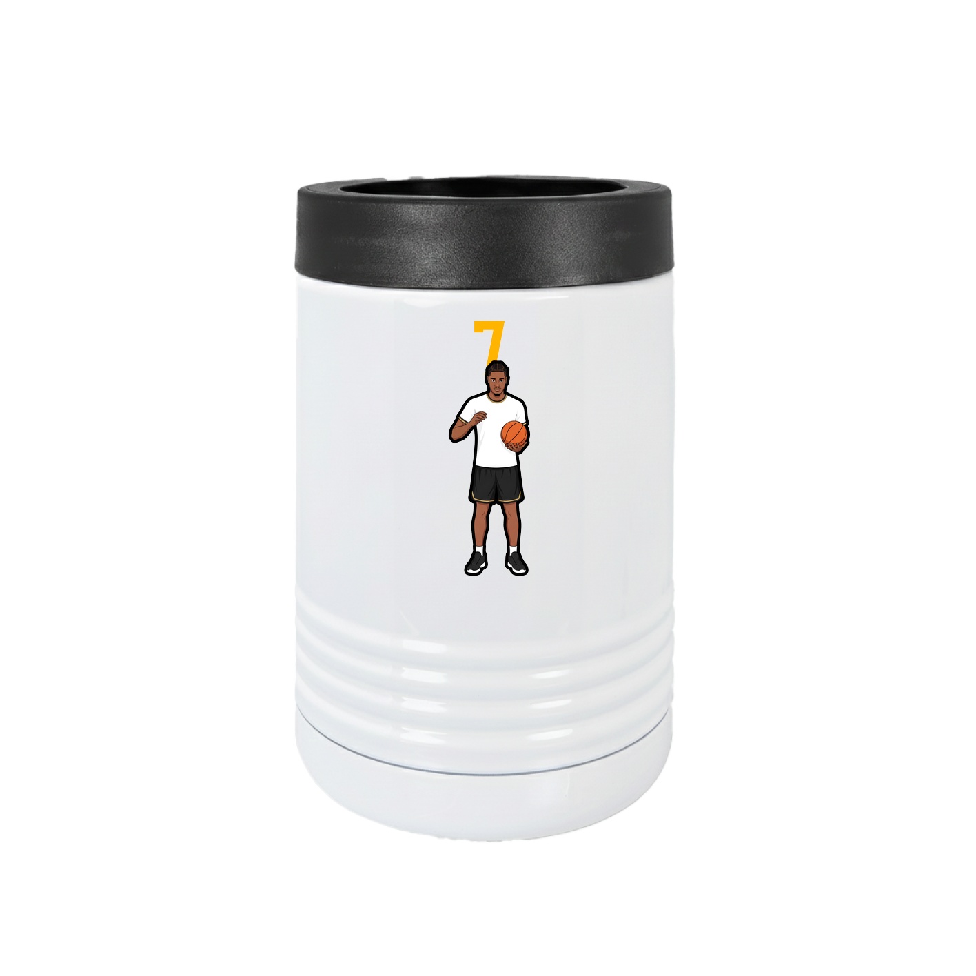 Beverage Holder — Number Top in White