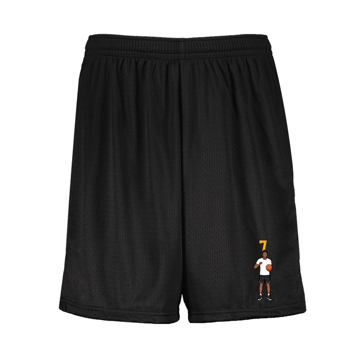 Shorts — Number Top in Black