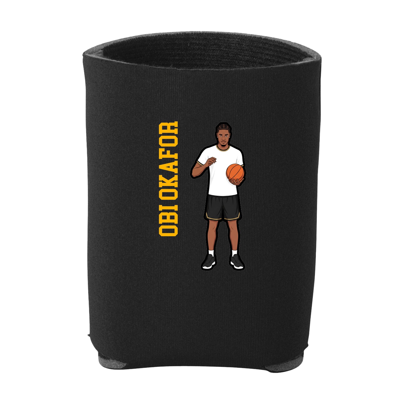 Can Holder — Name Vertical in Black