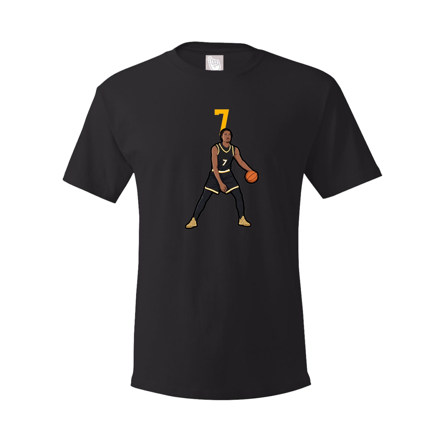 Tee — Number Top in Black