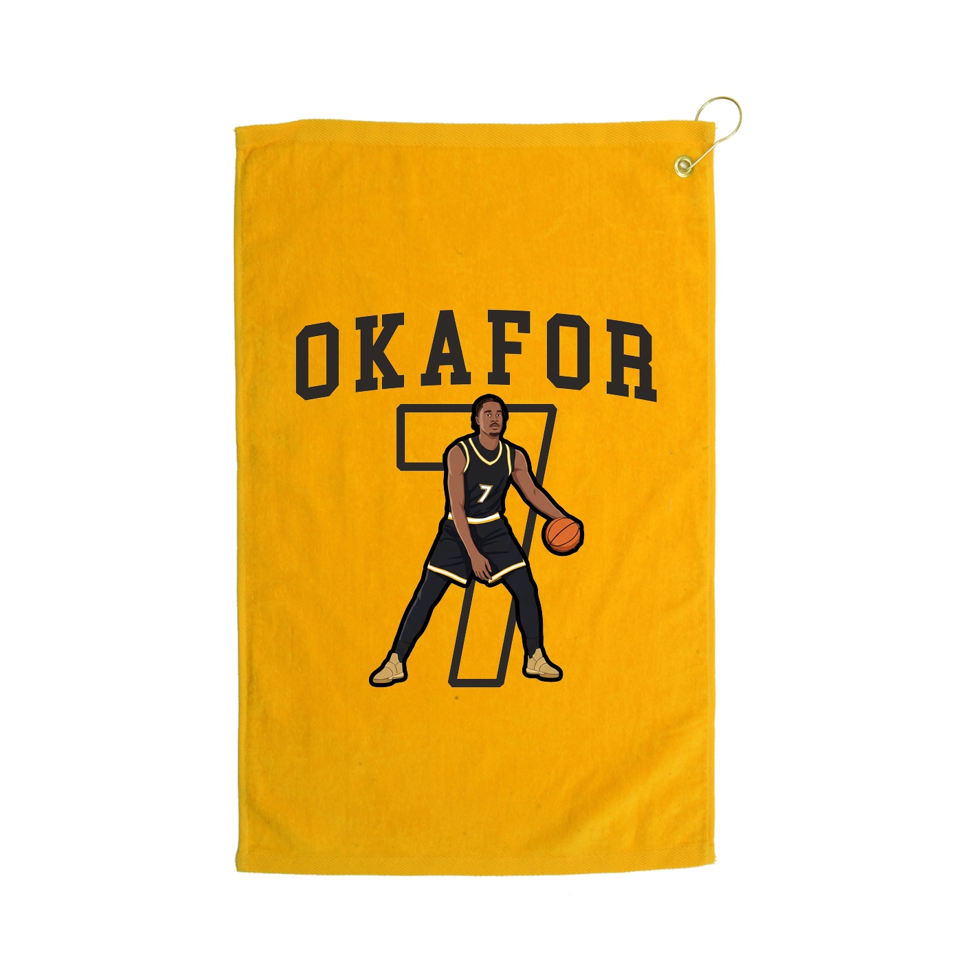 Golf Towel — Shirsey in Gold