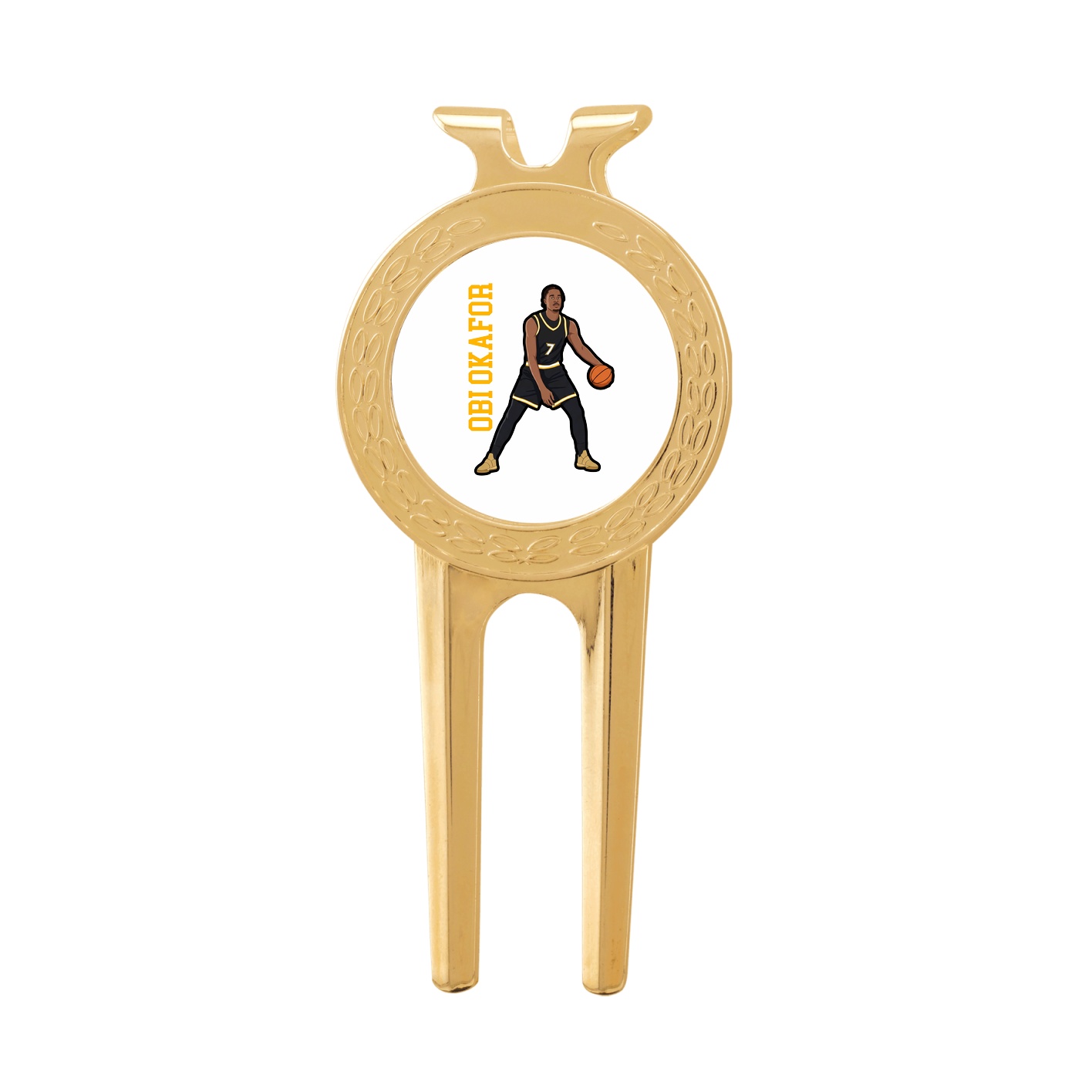 Divot Tool with Ball Marker — Name Vertical in Classic