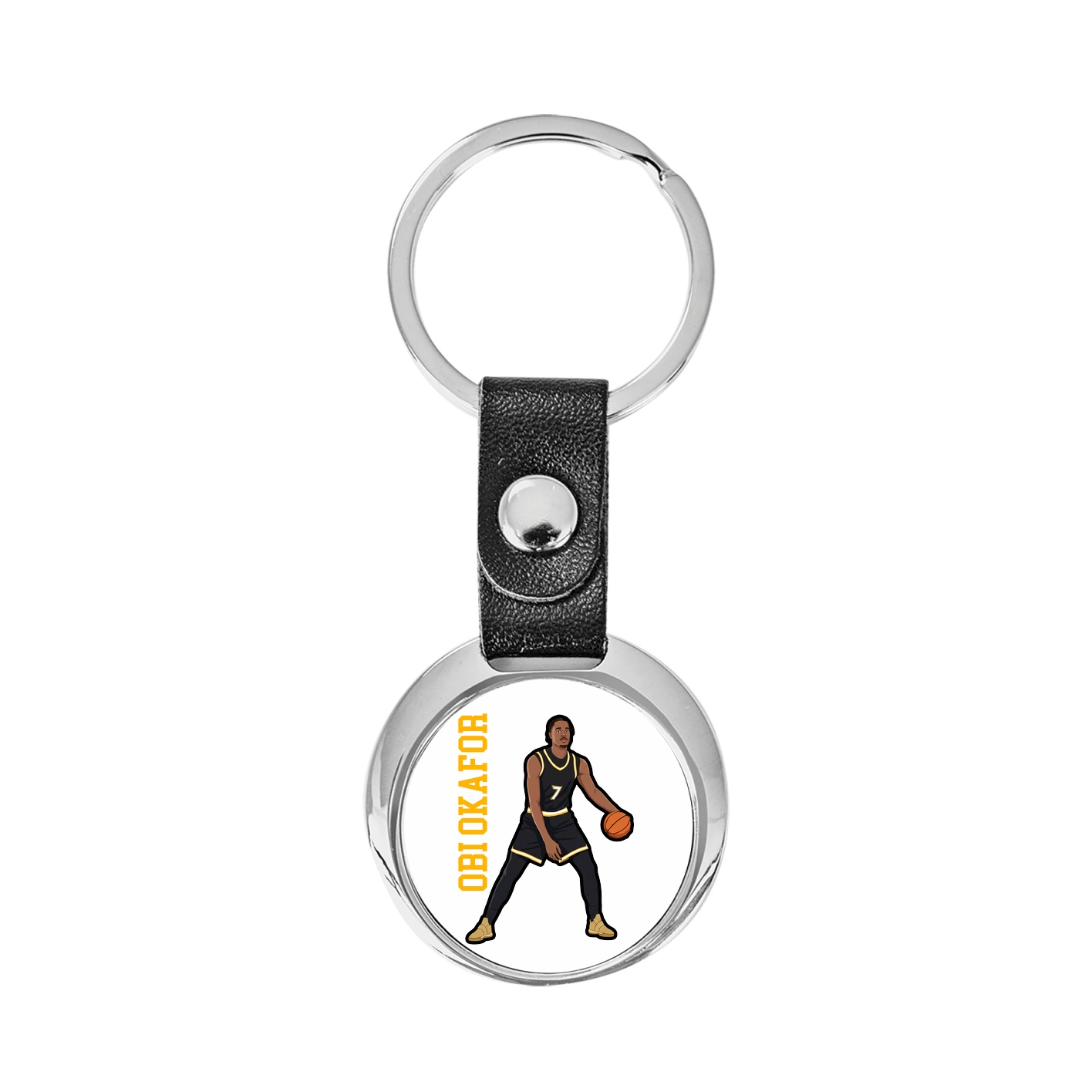 Key Chain — Name Vertical in Classic