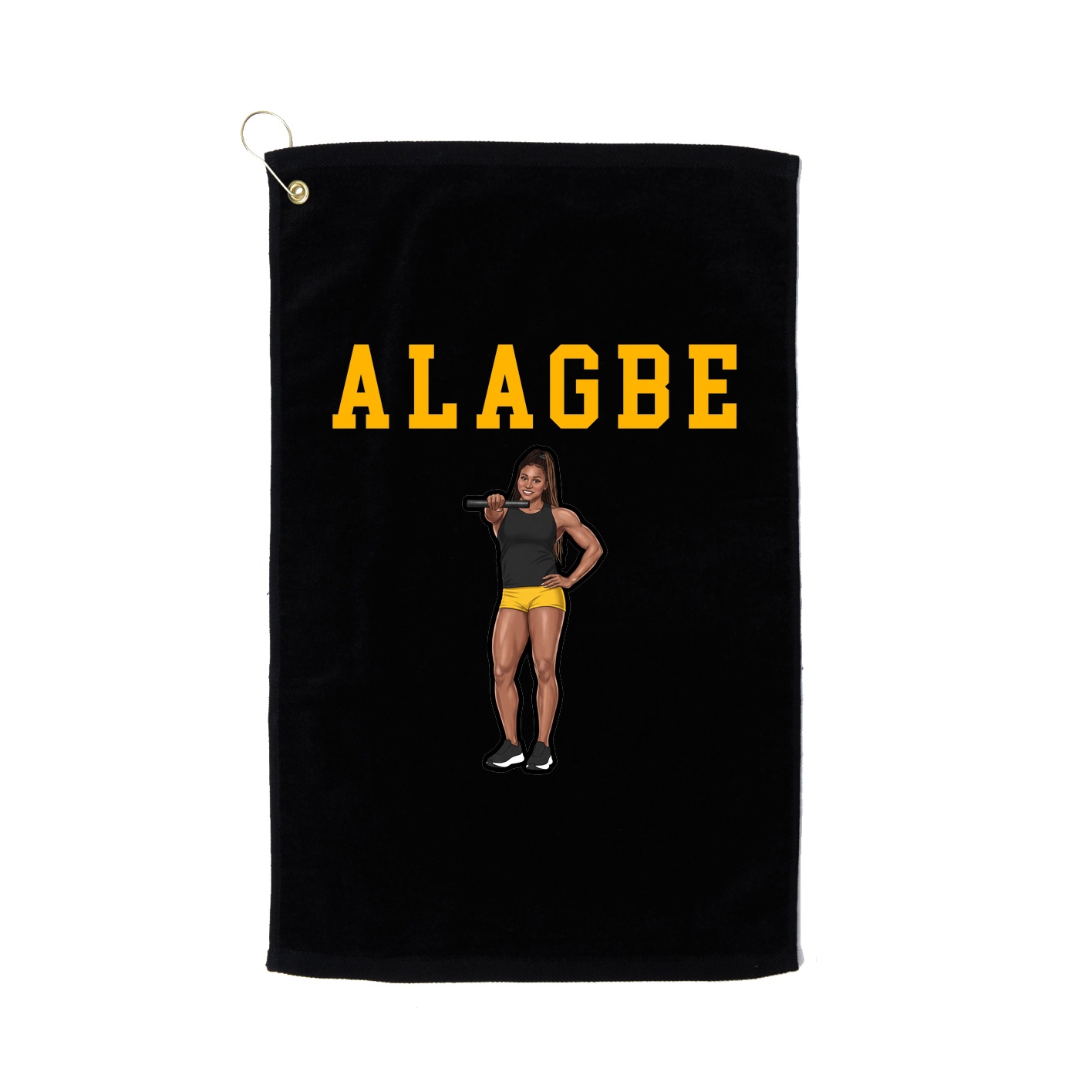 Golf Towel — Shirsey in Black