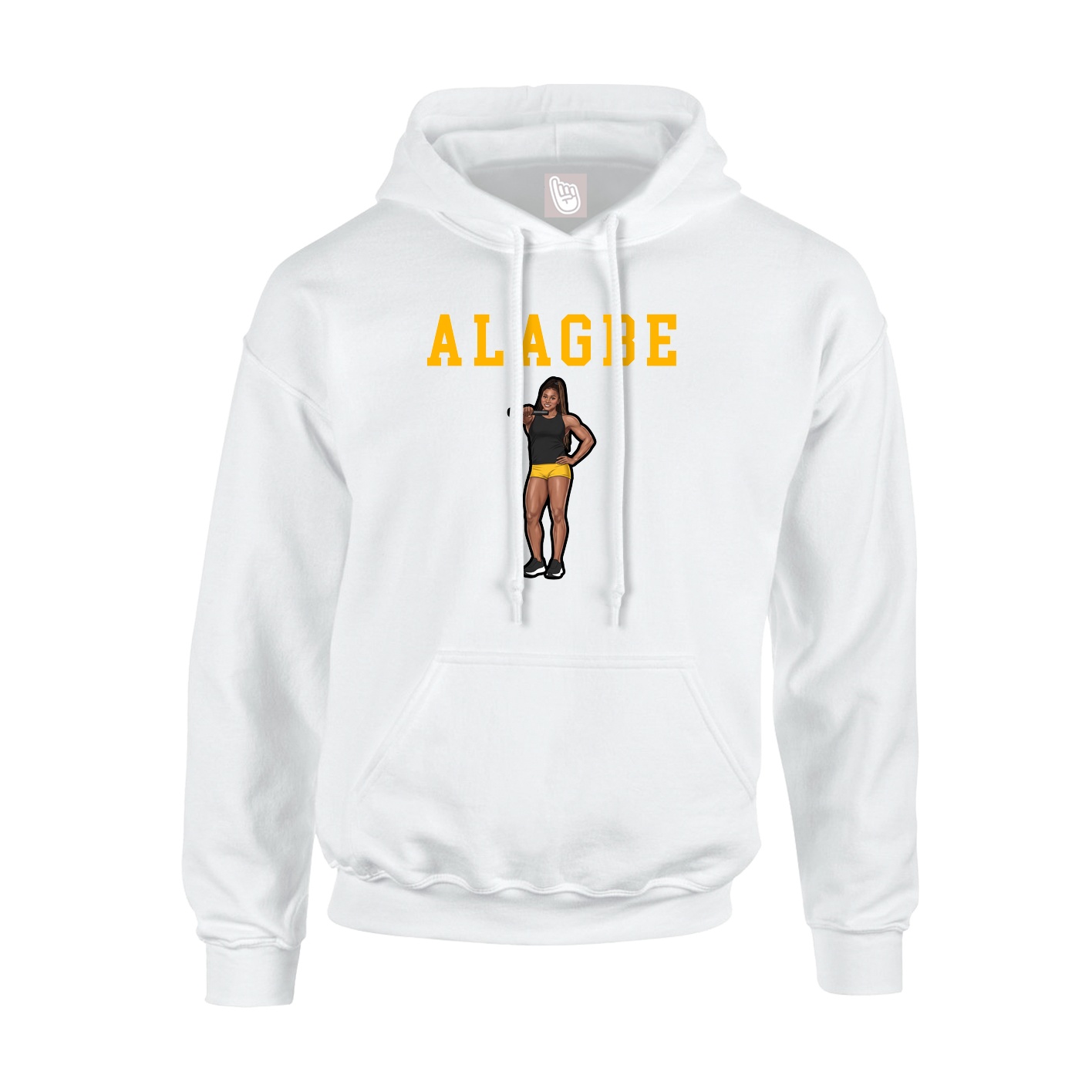 Youth Hoodie — Shirsey in White