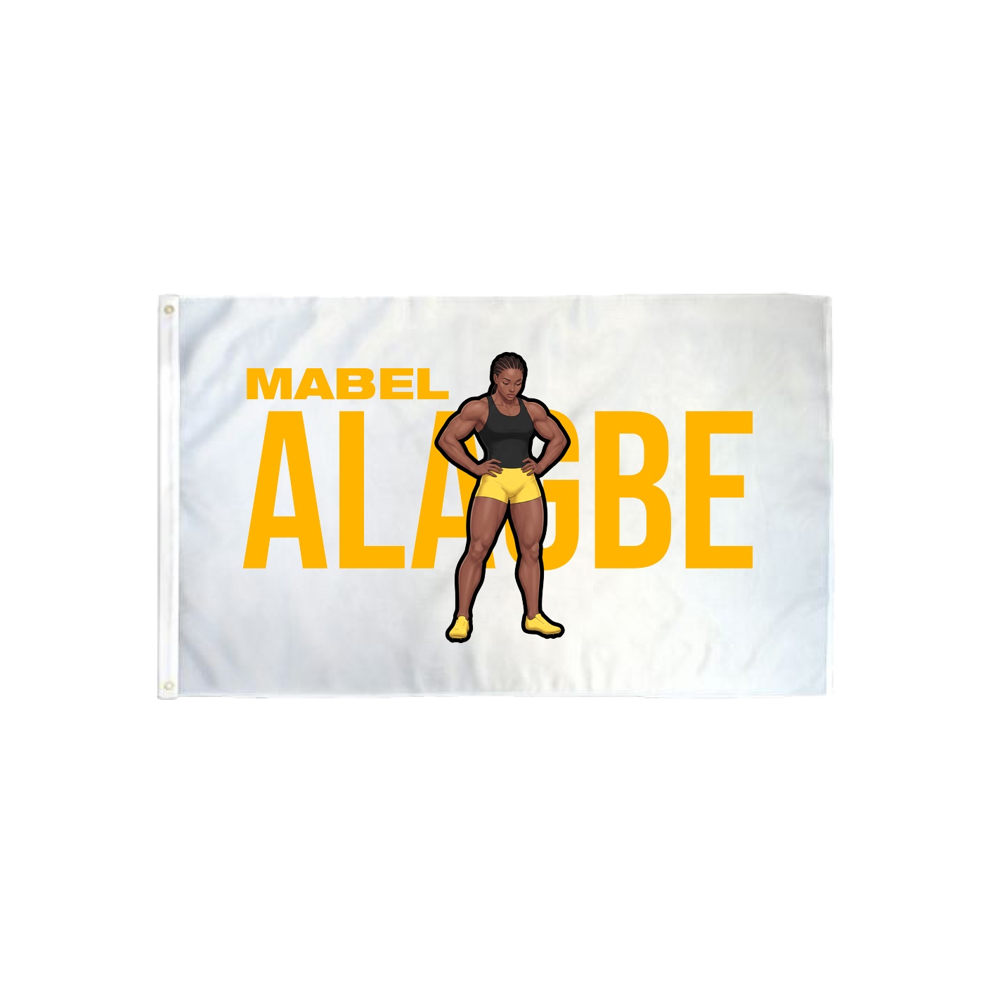 3x5 Flag — Player Name in Classic