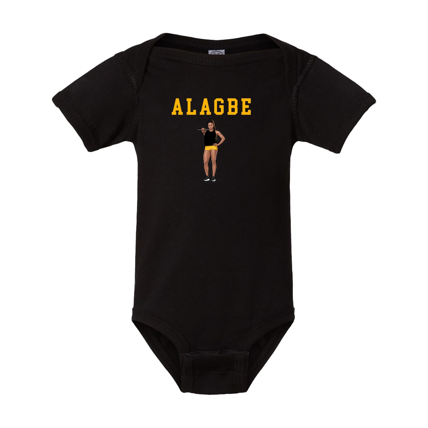 Baby Onesie — Shirsey in Black