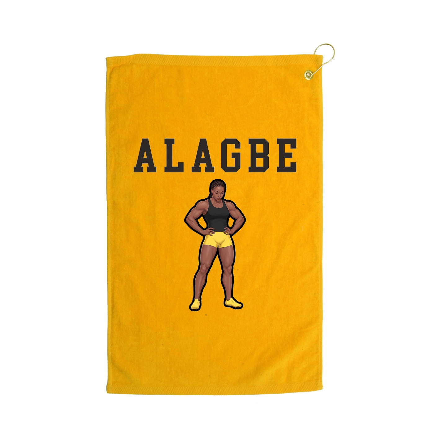 Golf Towel — Shirsey in Gold