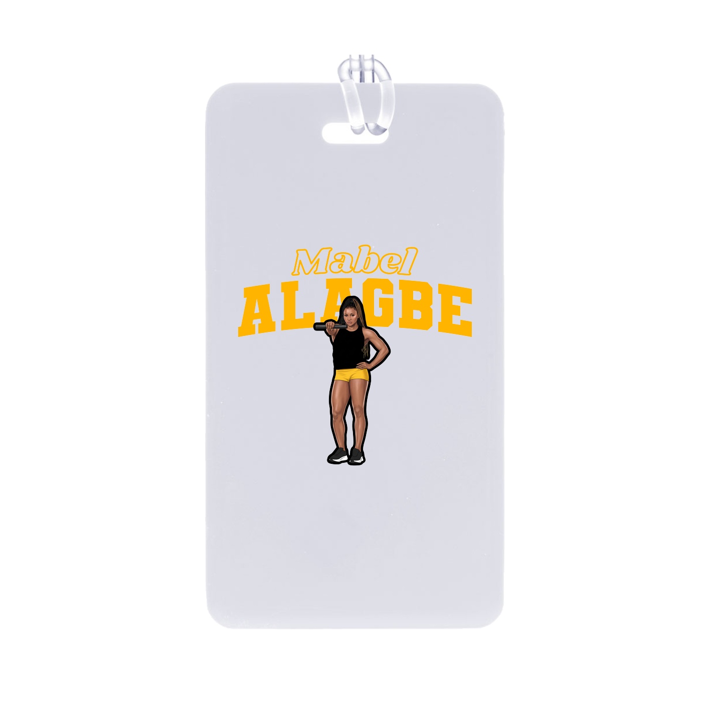 Bag Tag — Name Arch in Classic
