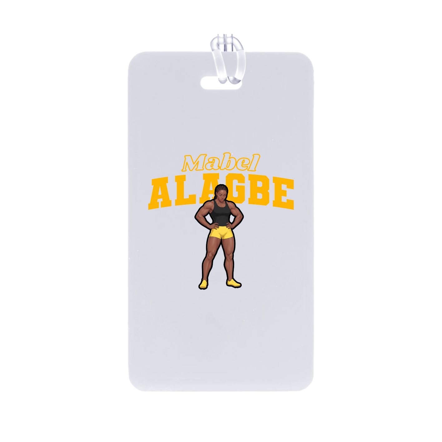 Bag Tag — Name Arch in Classic