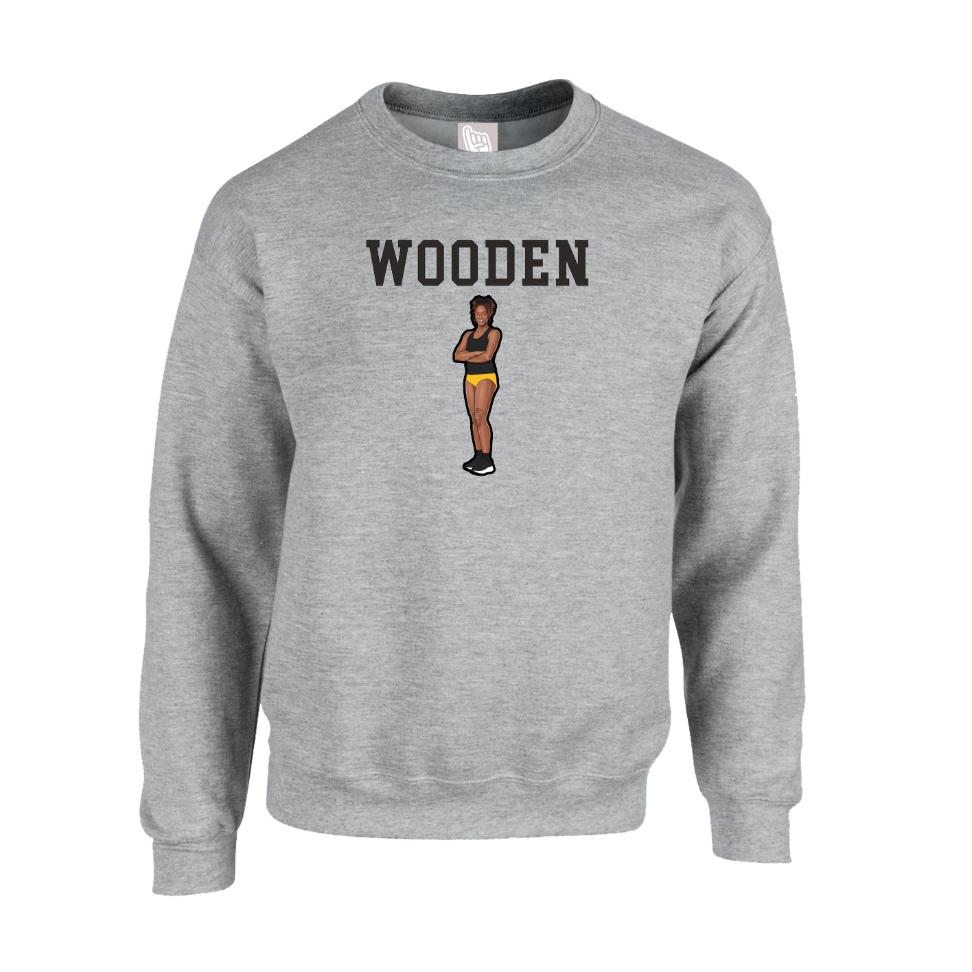 Fleece Crew — Shirsey in Grey