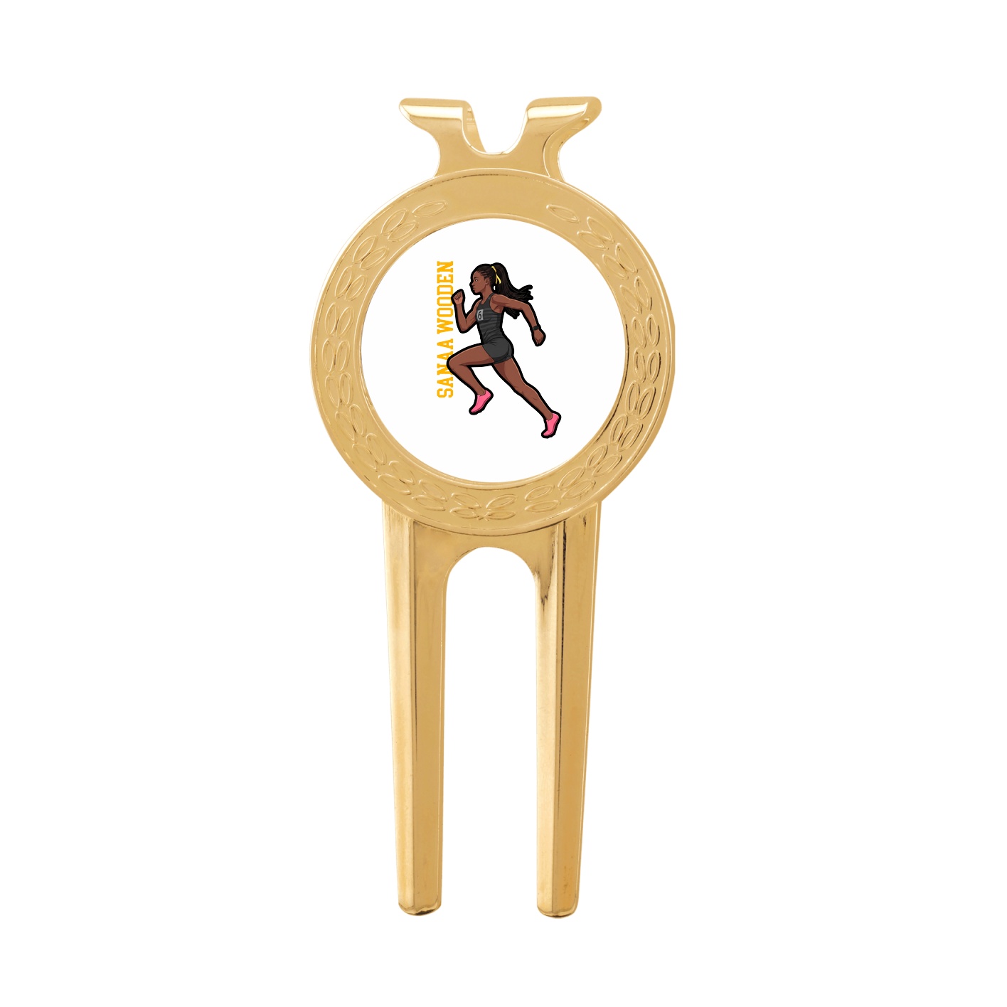 Divot Tool with Ball Marker — Name Vertical in Classic