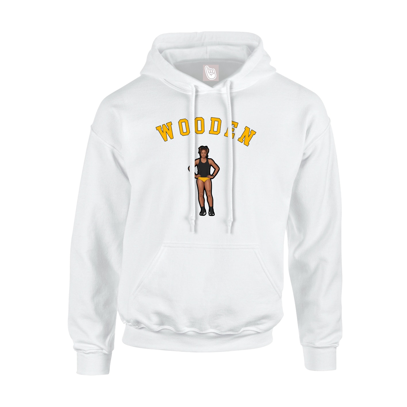 Hoodie — Shirsey Arch in White