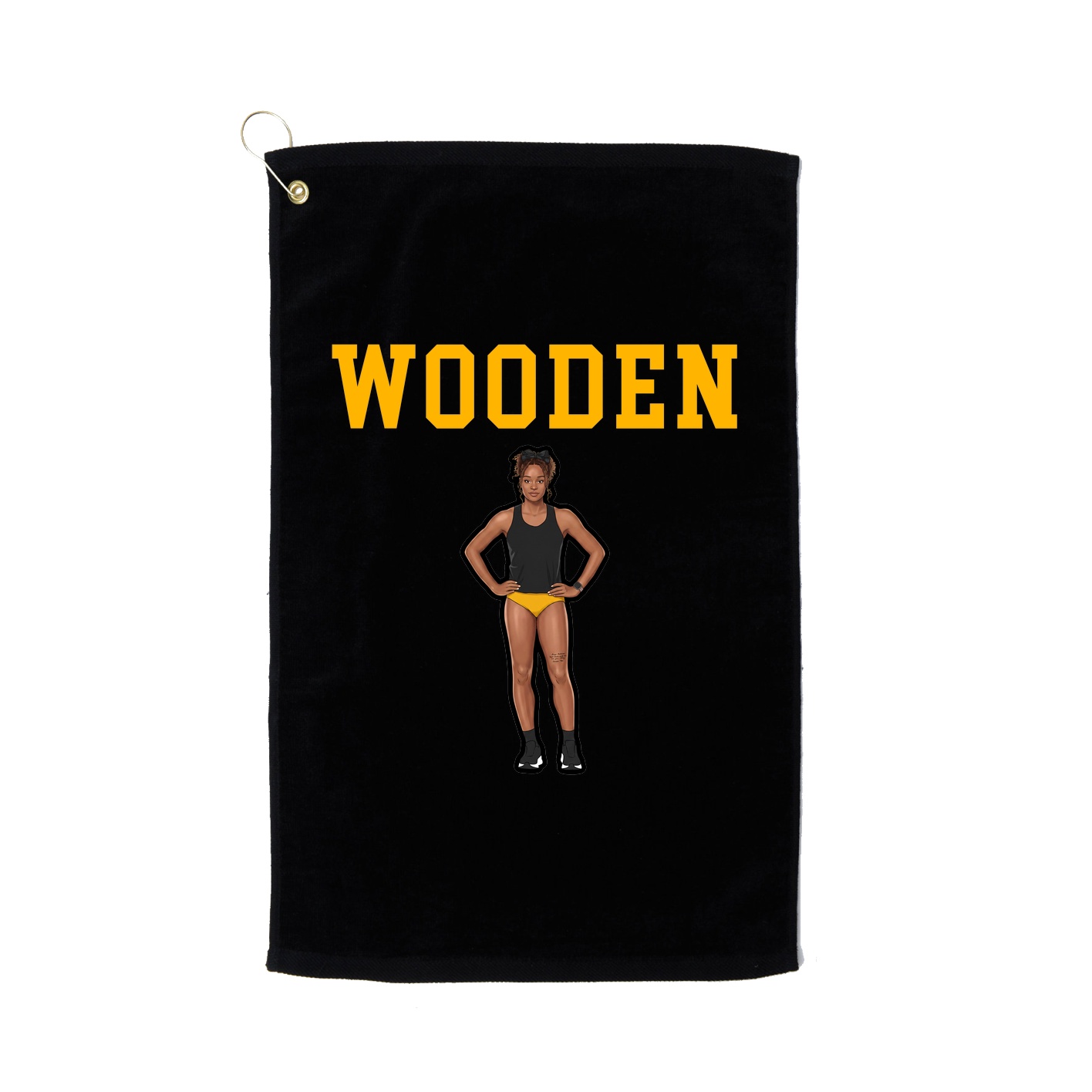 Golf Towel — Shirsey in Black