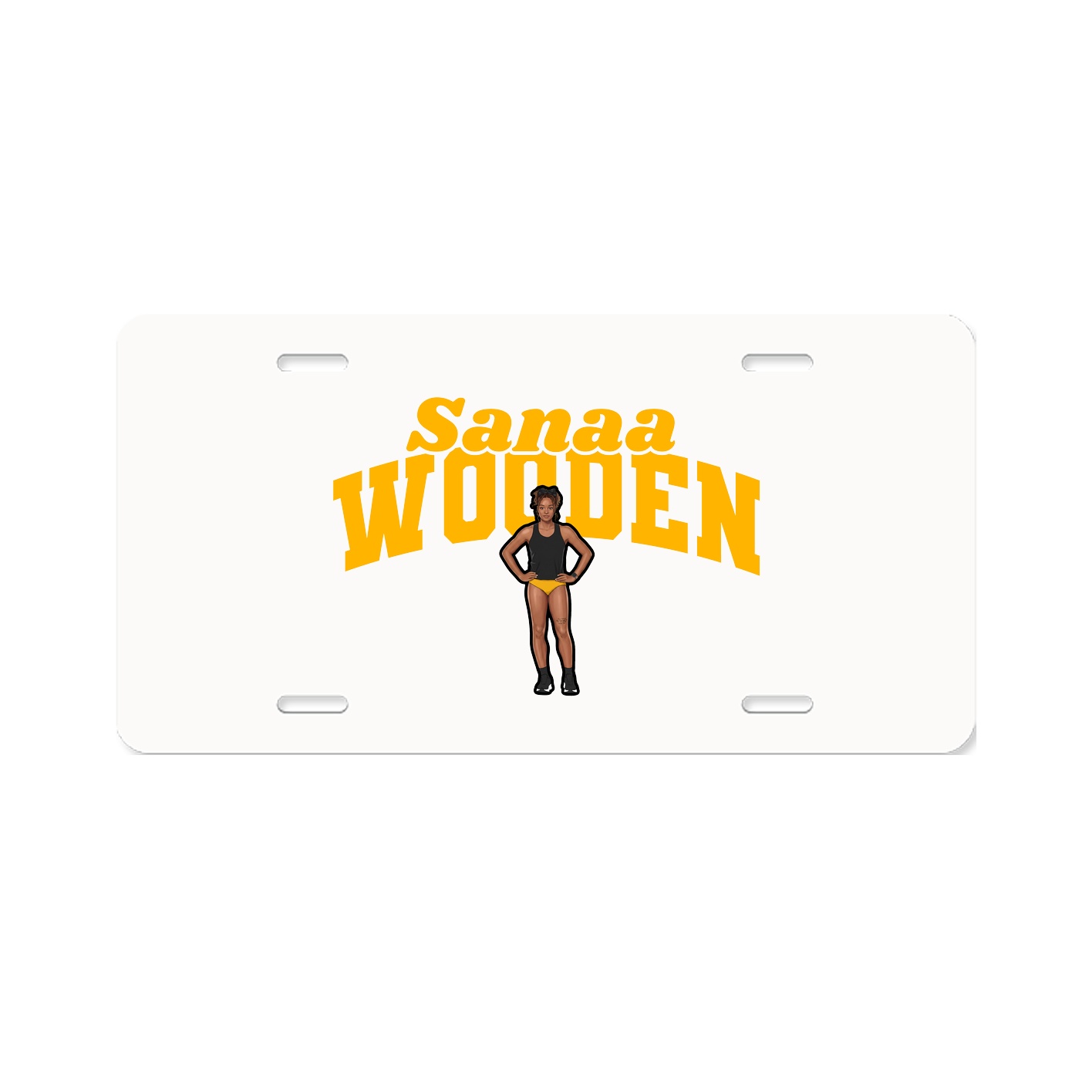 License Plate — Signature Arch in Classic