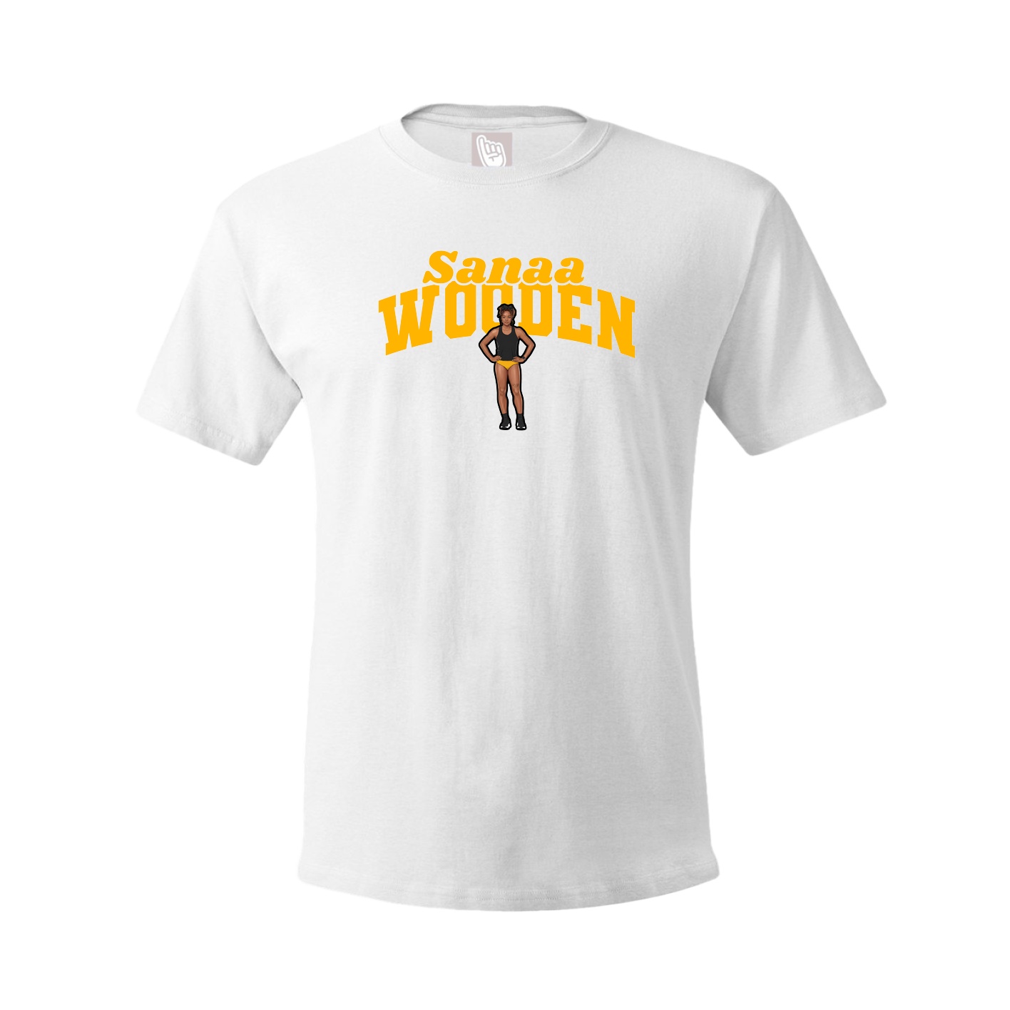 Youth Tee — Signature Arch in White