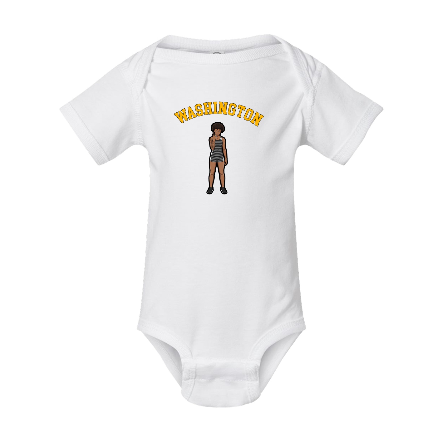 Baby Onesie — Shirsey Arch in White