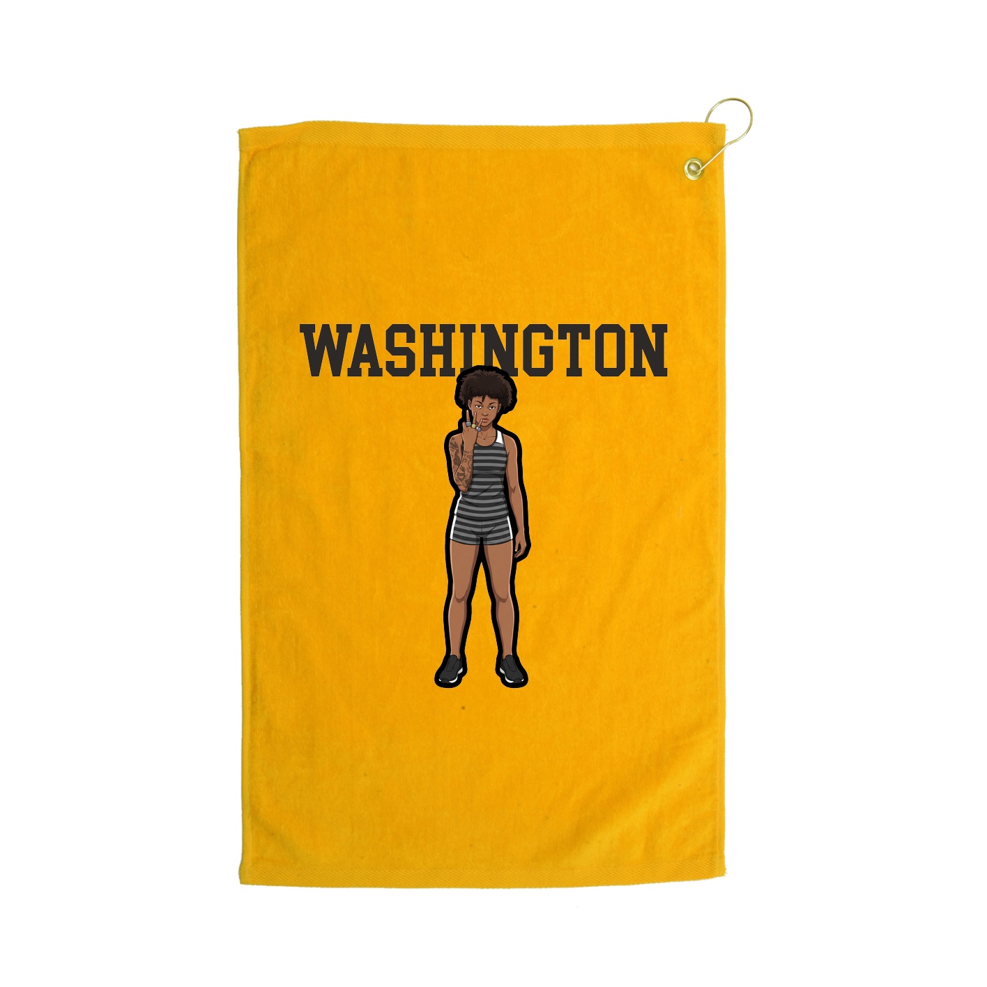 Golf Towel — Shirsey in Gold