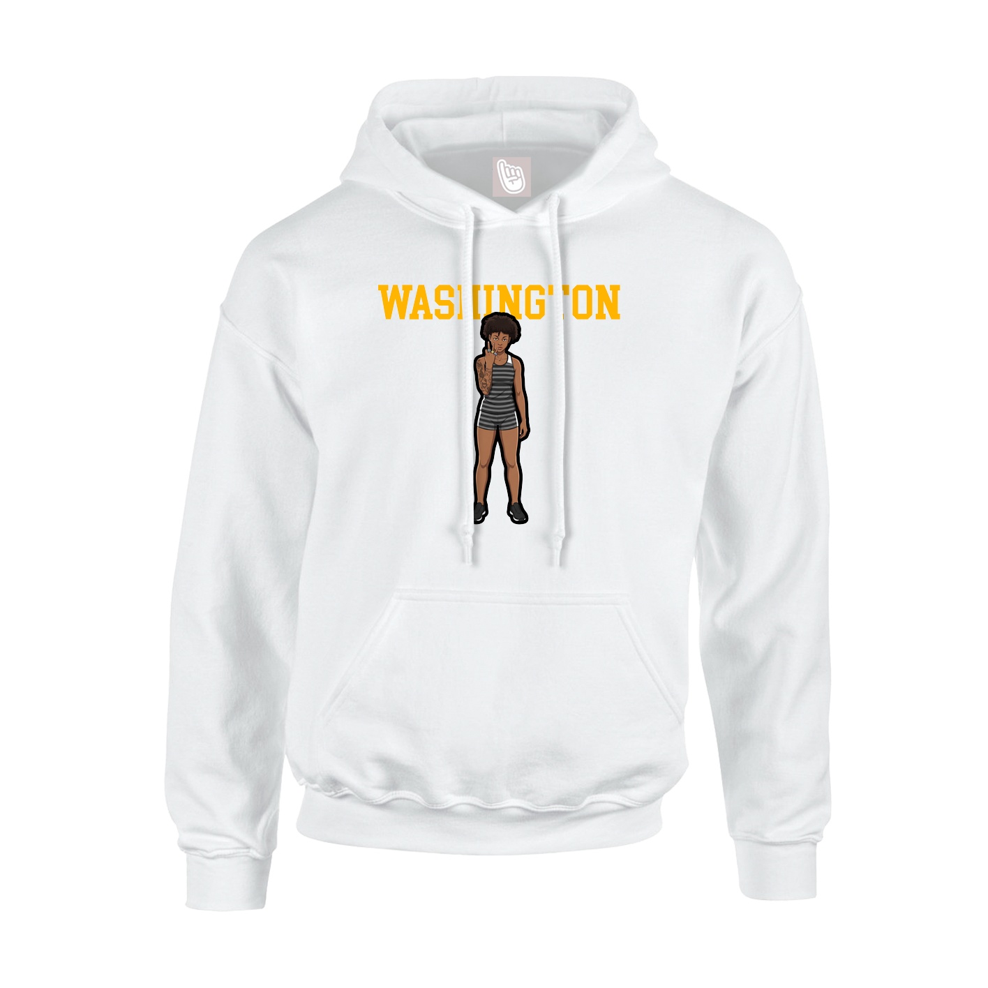 Youth Hoodie — Shirsey in White