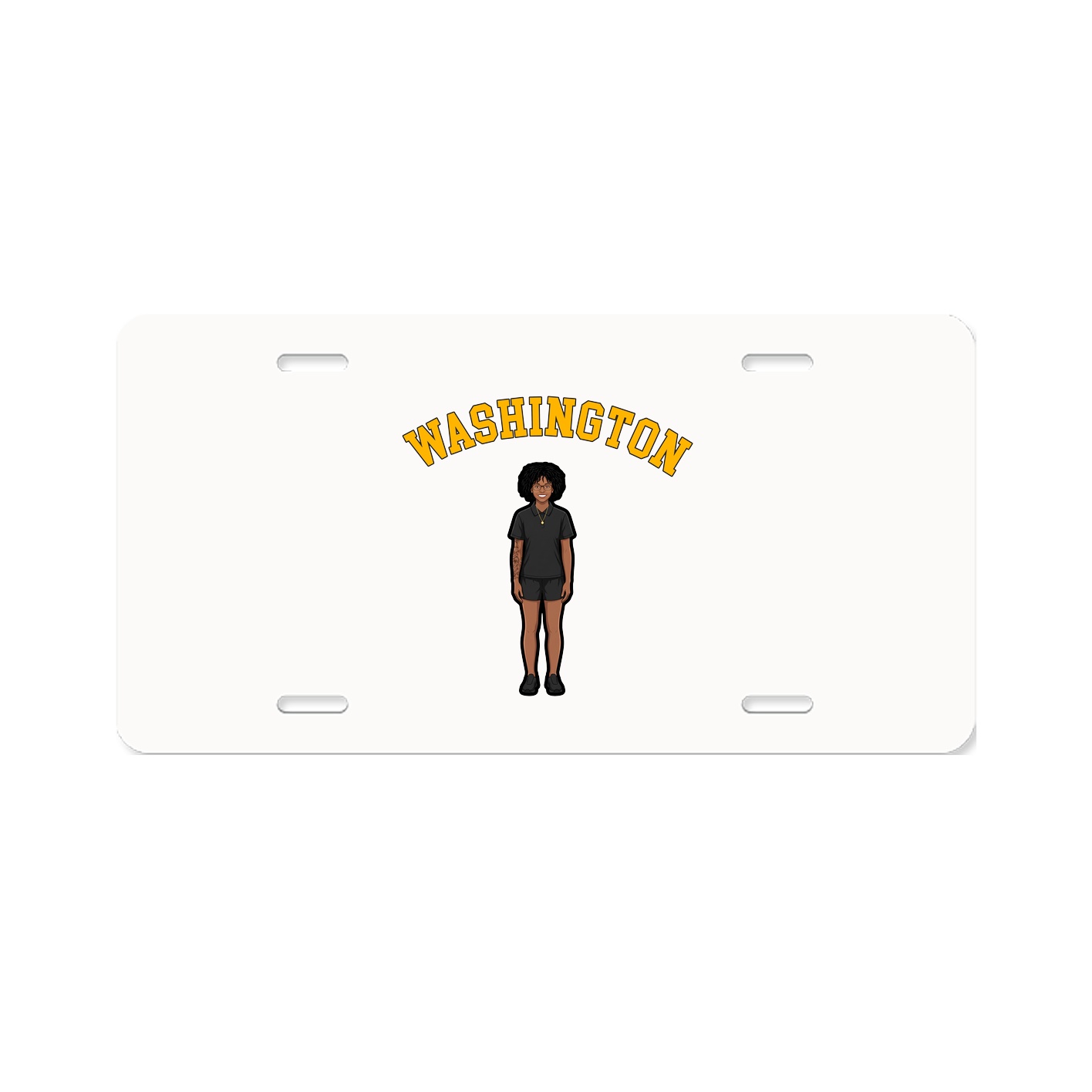 License Plate — Shirsey Arch in Classic