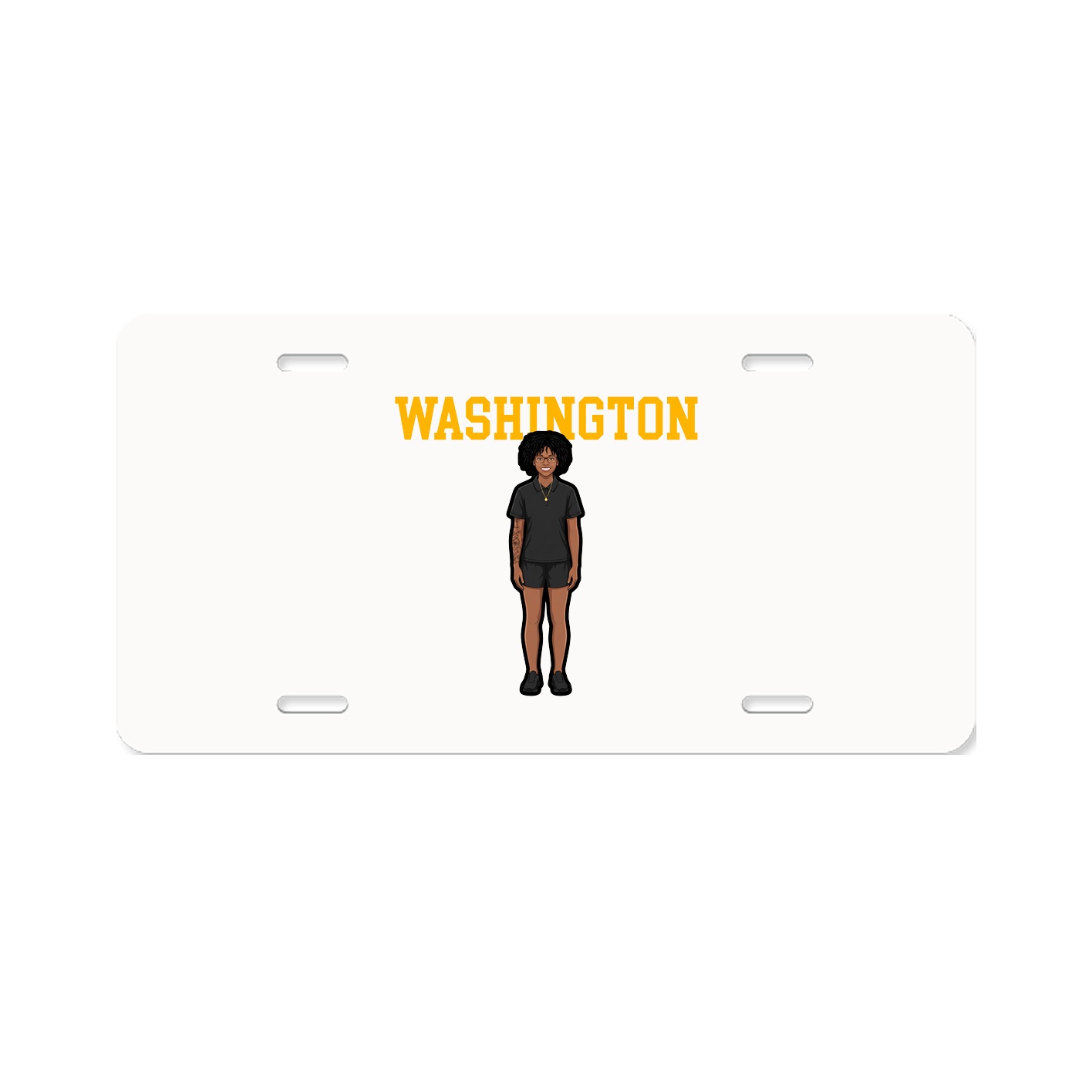 License Plate — Shirsey in Classic