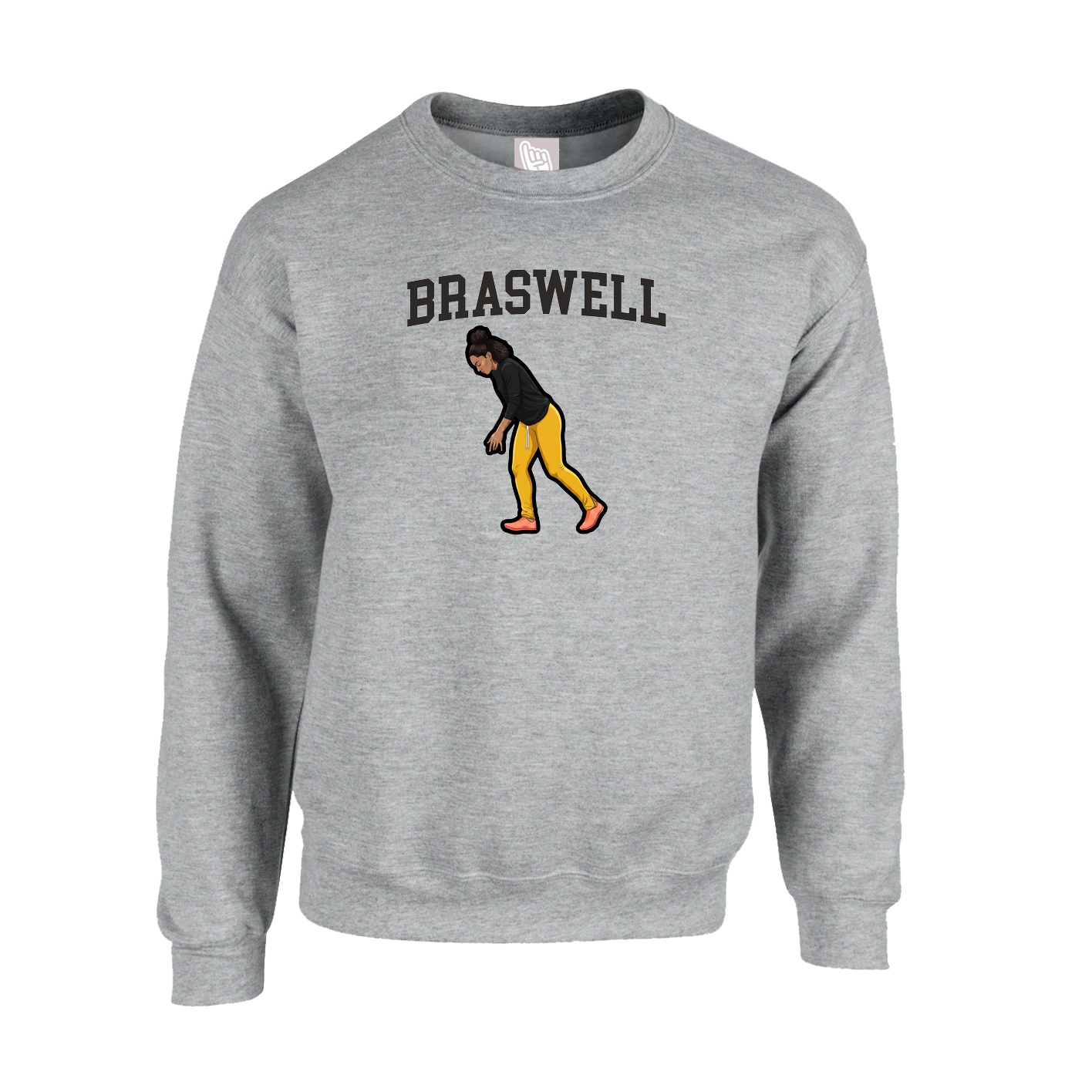 Fleece Crew — Shirsey in Grey