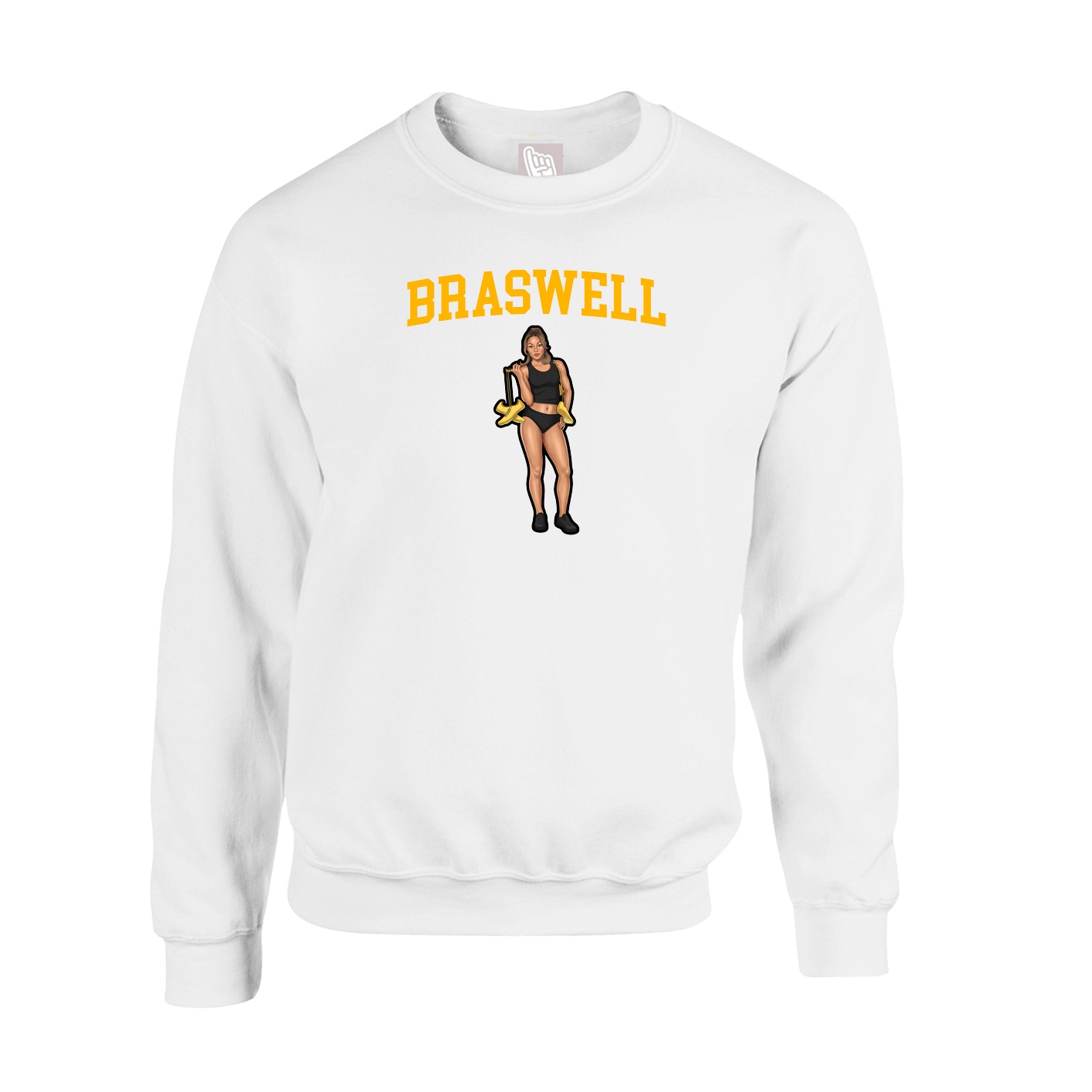 Fleece Crew — Shirsey in White