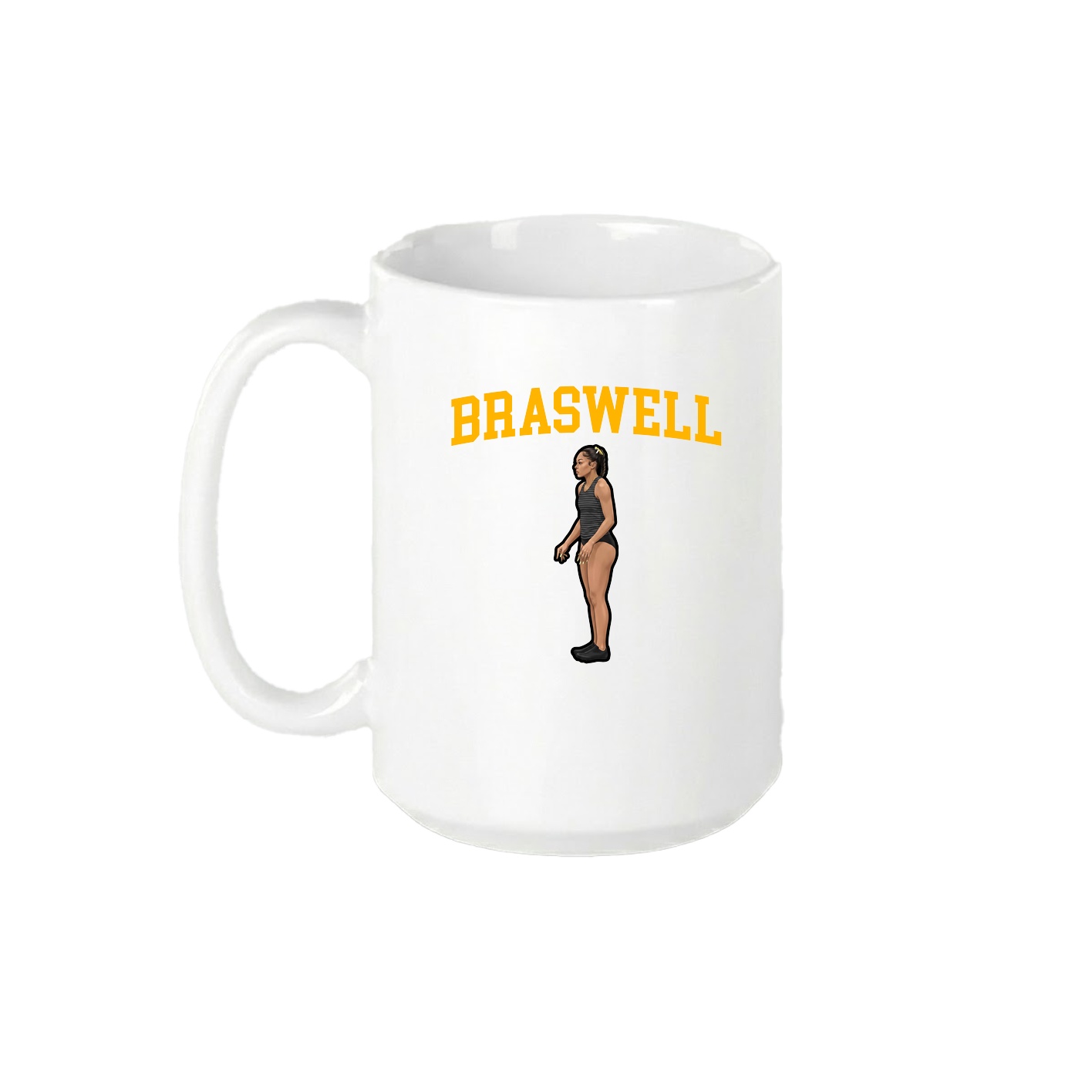15oz Coffee Mug — Shirsey in White
