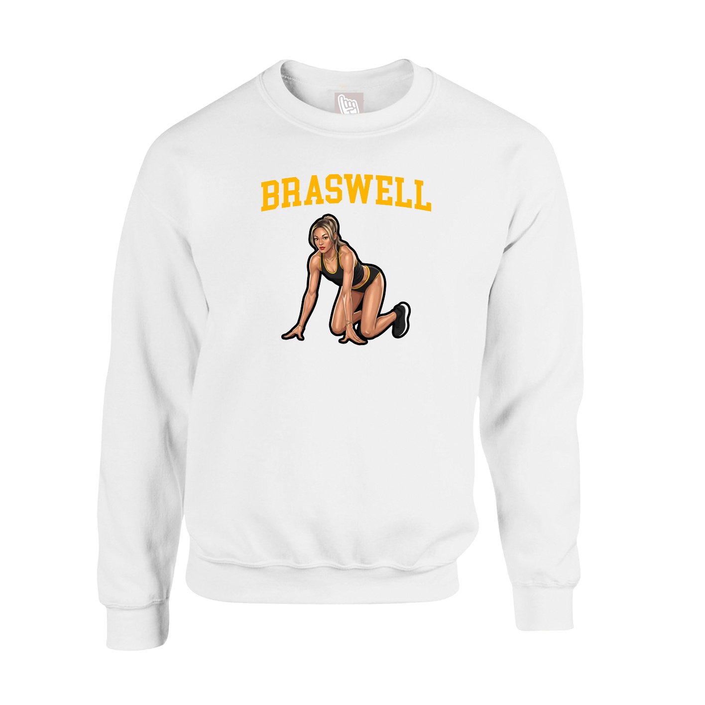 Fleece Crew — Shirsey in White