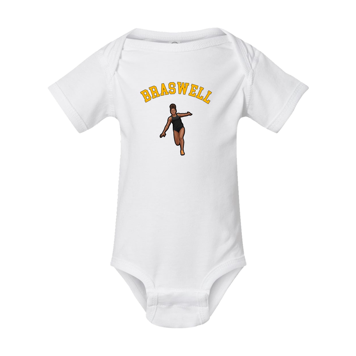Baby Onesie — Shirsey Arch in White