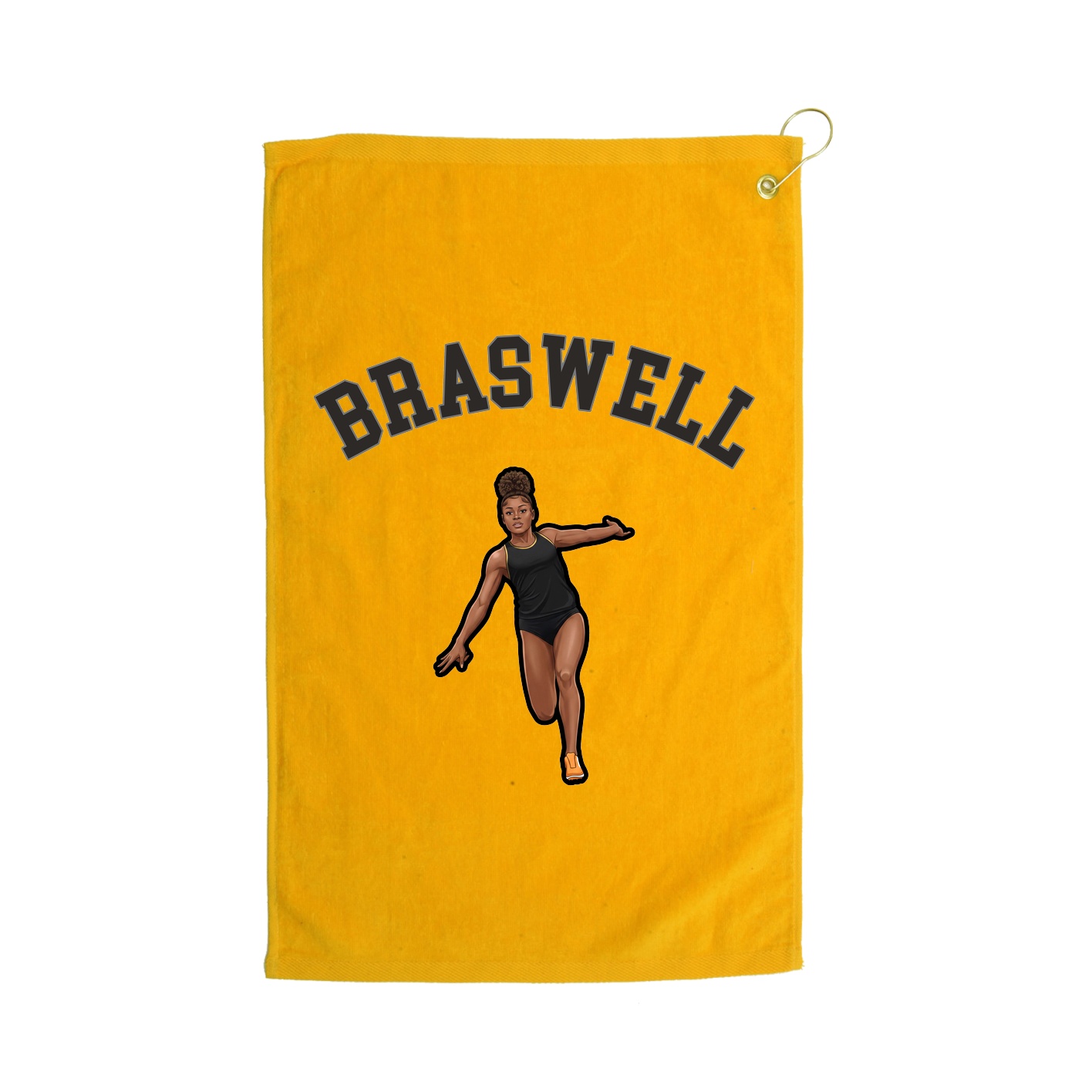 Golf Towel — Shirsey Arch in Gold