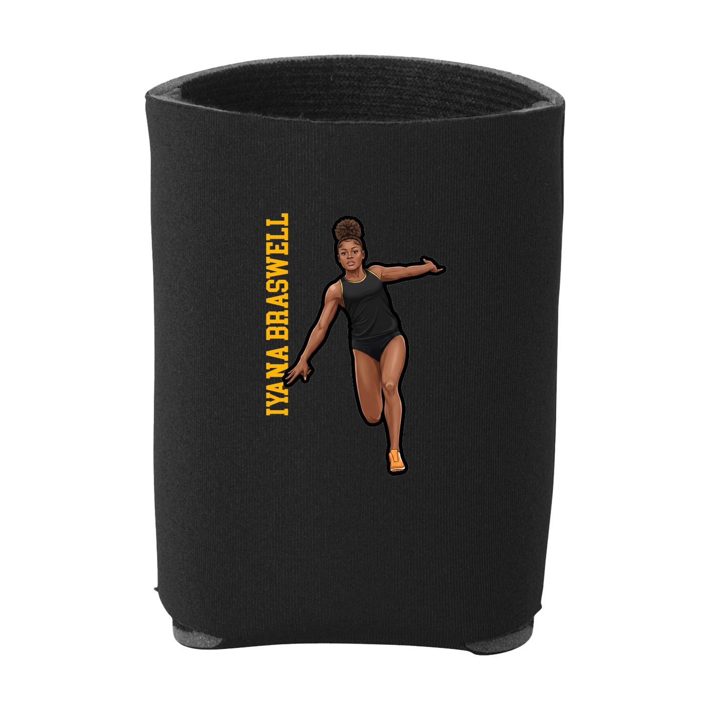 Can Holder — Name Vertical in Black