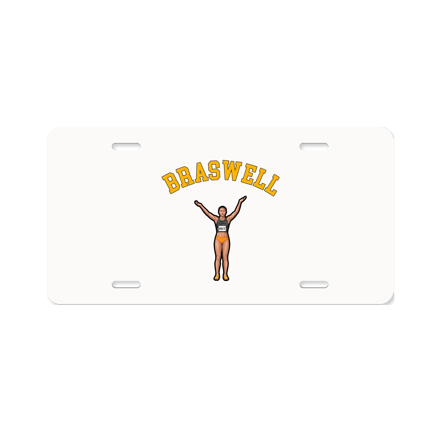 License Plate — Shirsey Arch in Classic