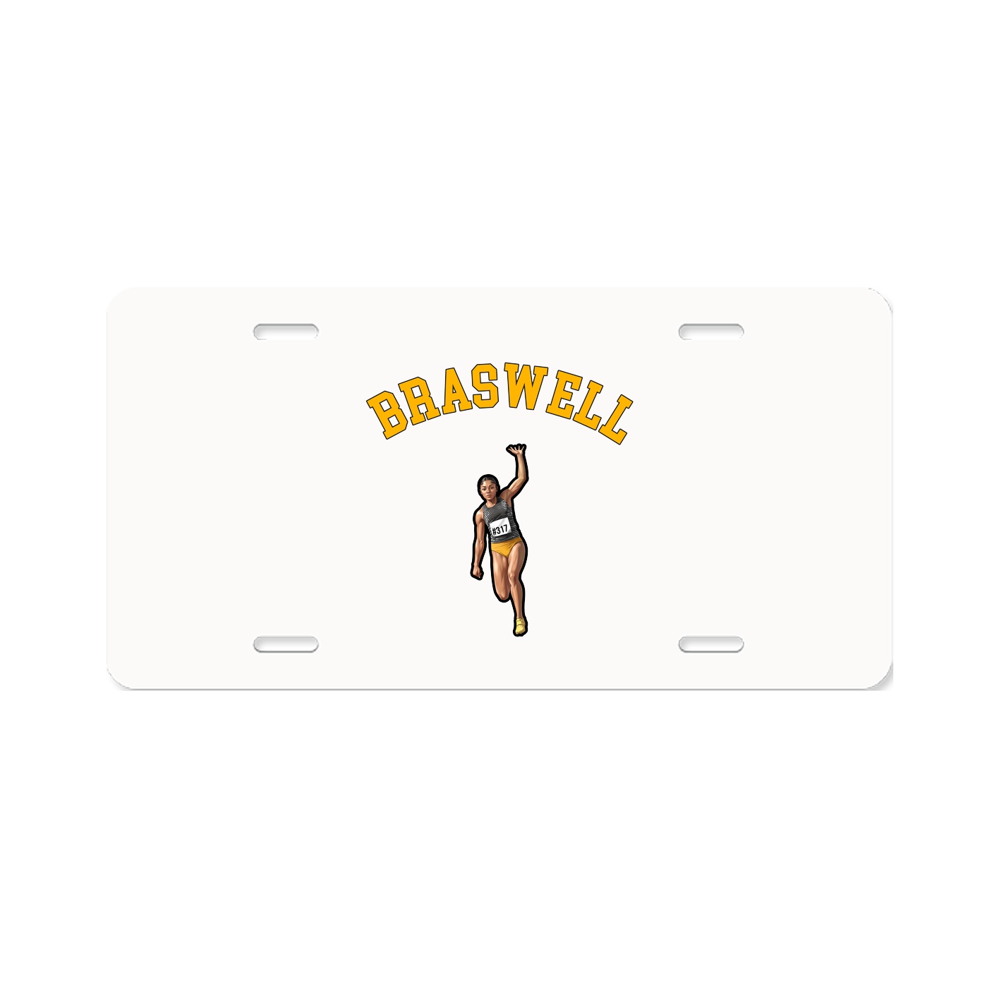 License Plate — Shirsey Arch in Classic