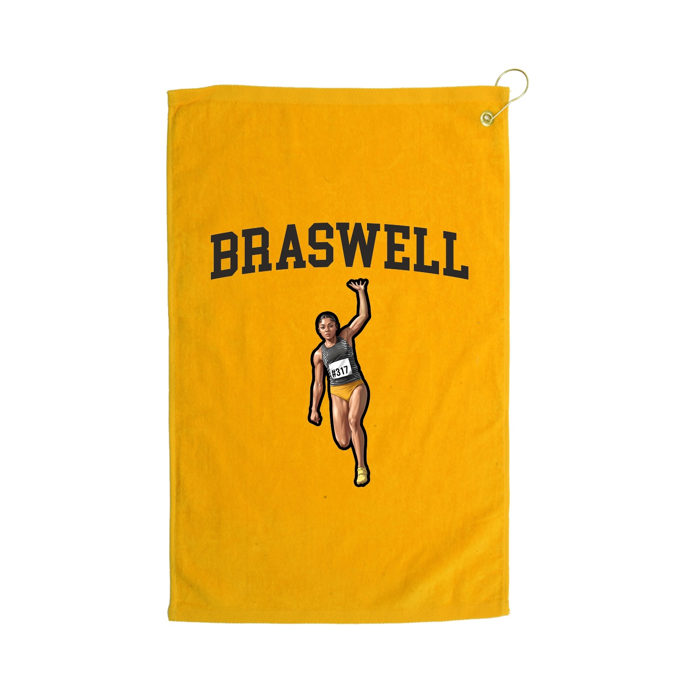 Golf Towel — Shirsey in Gold