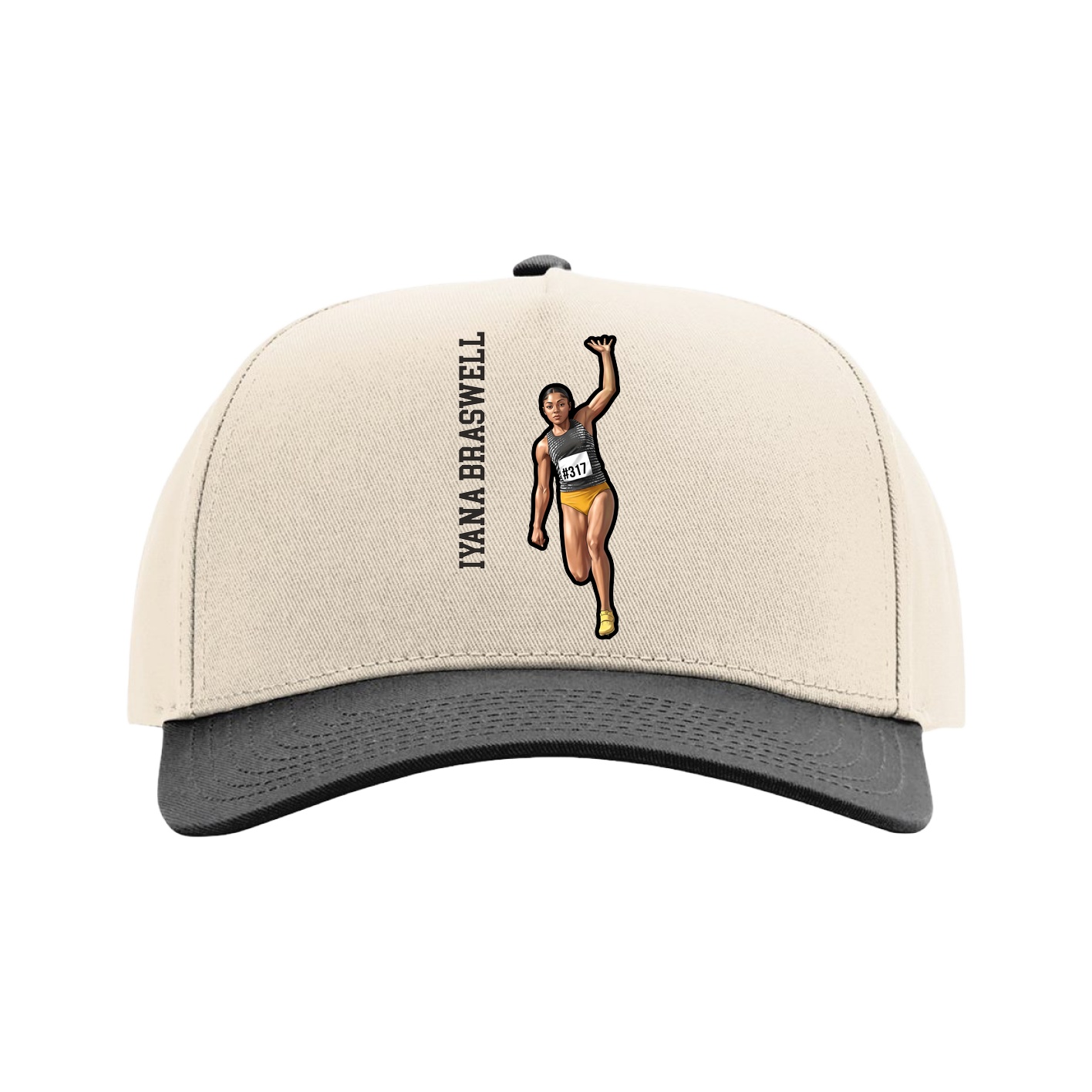 Full Fabric Five-Panel Champ Cap