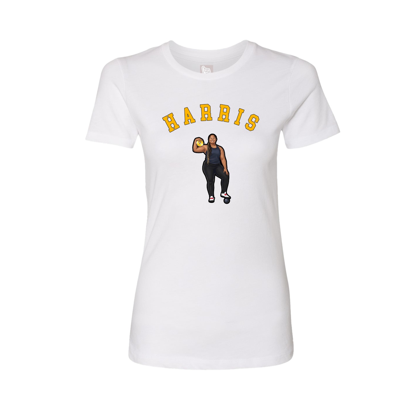 Womens Tee — Shirsey Arch in White