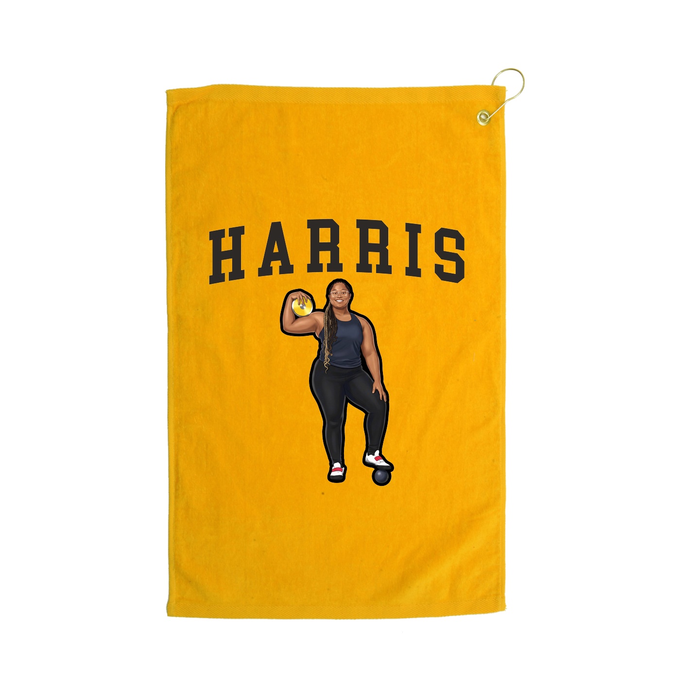 Golf Towel — Shirsey in Gold