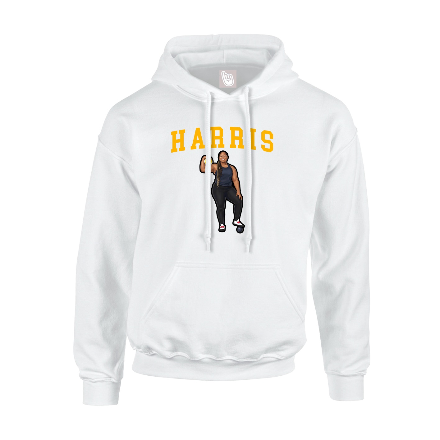 Youth Hoodie — Shirsey in White