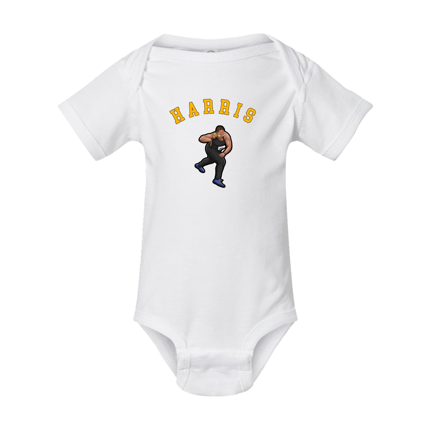 Baby Onesie — Shirsey Arch in White