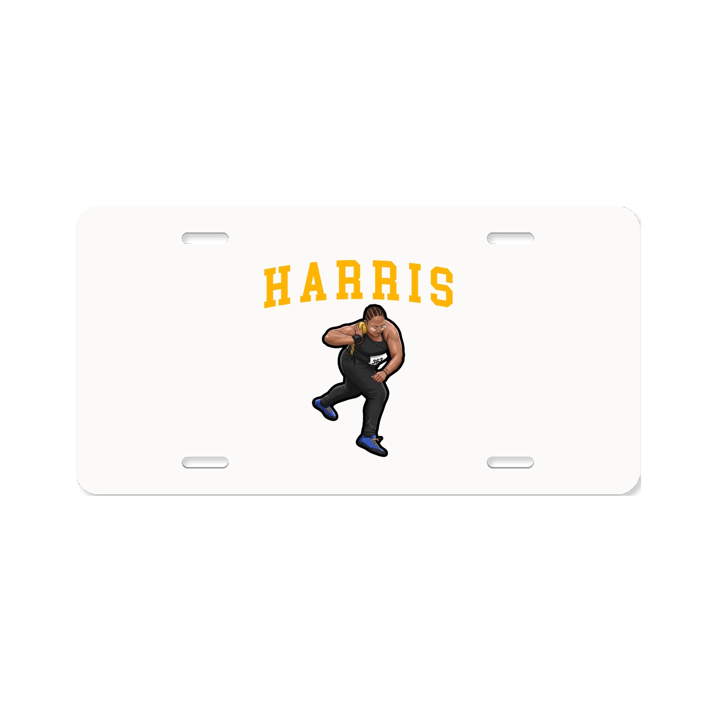 License Plate — Shirsey in Classic