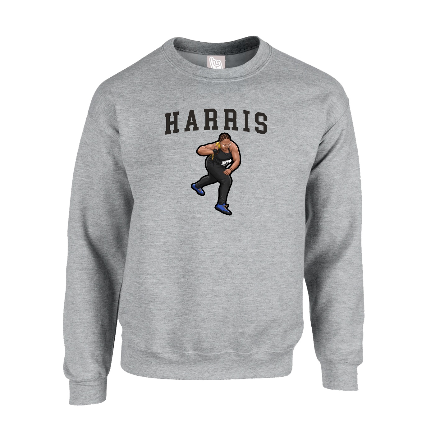 Fleece Crew — Shirsey in Grey